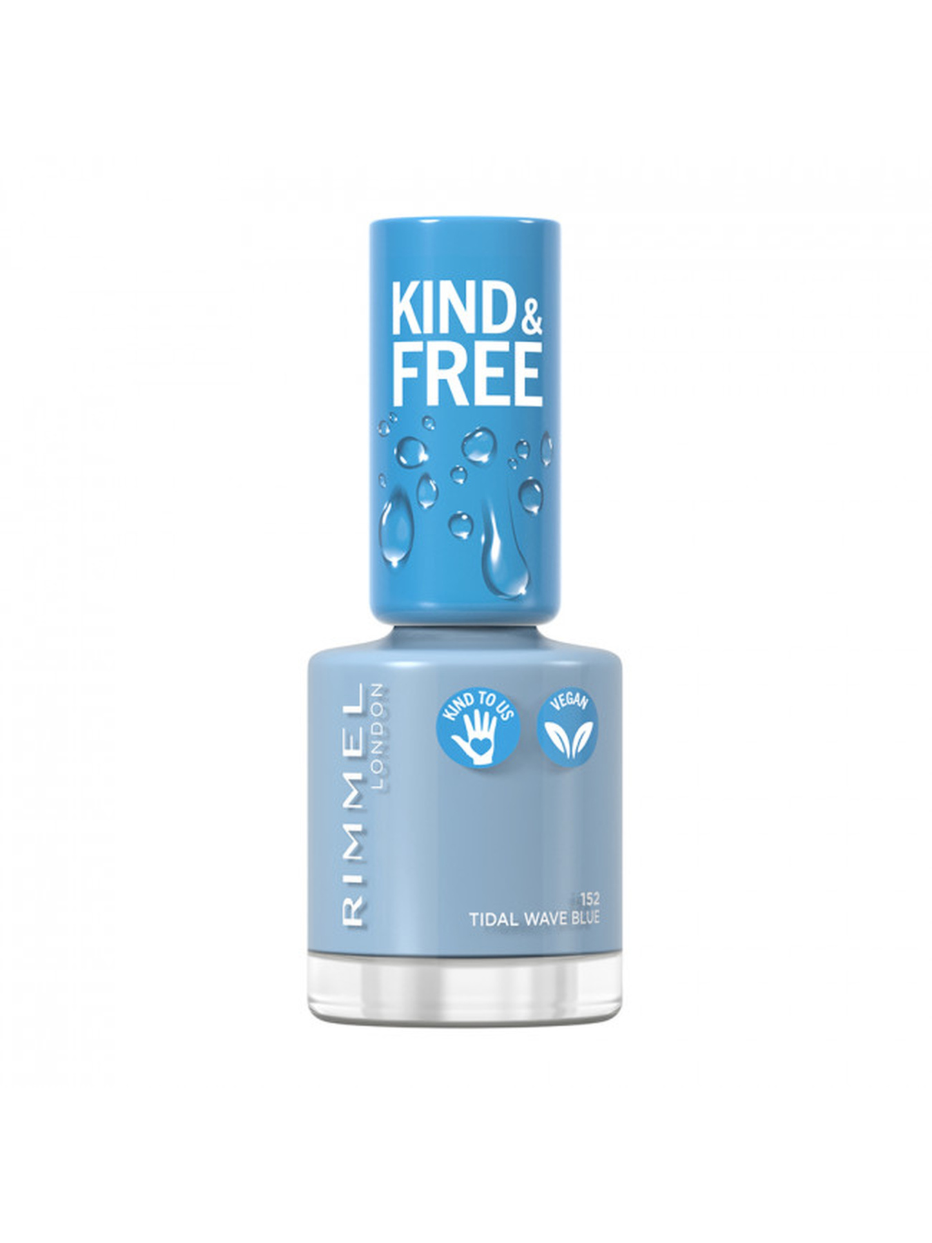 Лак Для Нігтів Kind & Free №152 TidalWaveBlue RIMMEL модель 8000019959396 Фото