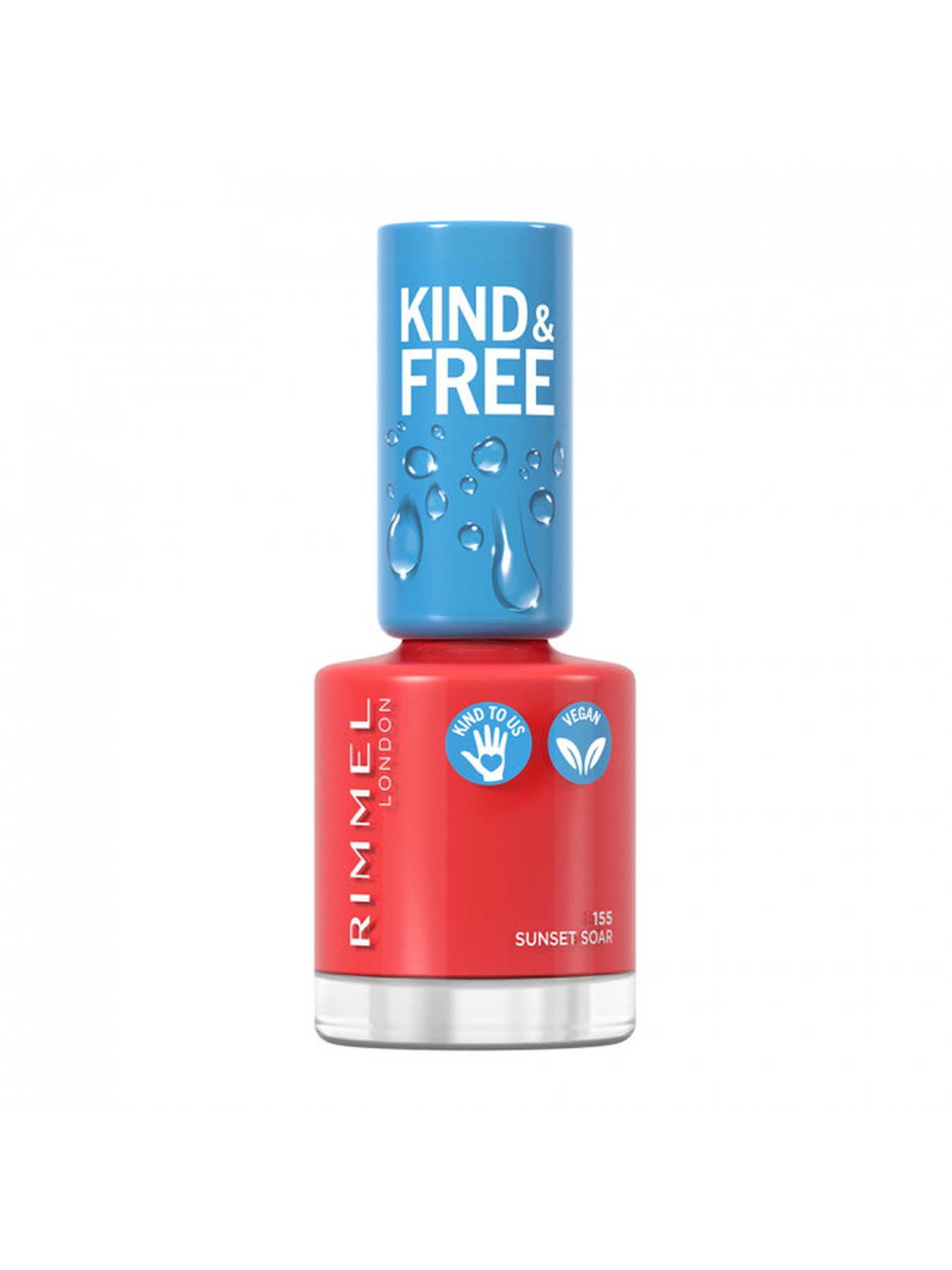 Лак Для Нігтів Kind & Free №155 Sunset Soar RIMMEL модель 8000019959402 Фото