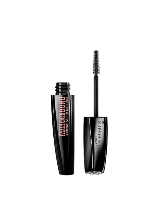 Туш Із Сироваткою Та Ефектом Догляду Wonder'Bond Bonding Serum Mascara №002 Black Brown RIMMEL модель 8000020595458 Фото