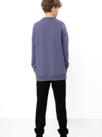 Спортивний костюм для хлопчика-підлітка з принтом, Темно-сірий​ Носи Своє (6419-057-33-1) модель 6419-057-33-1-marengo-strong Фото