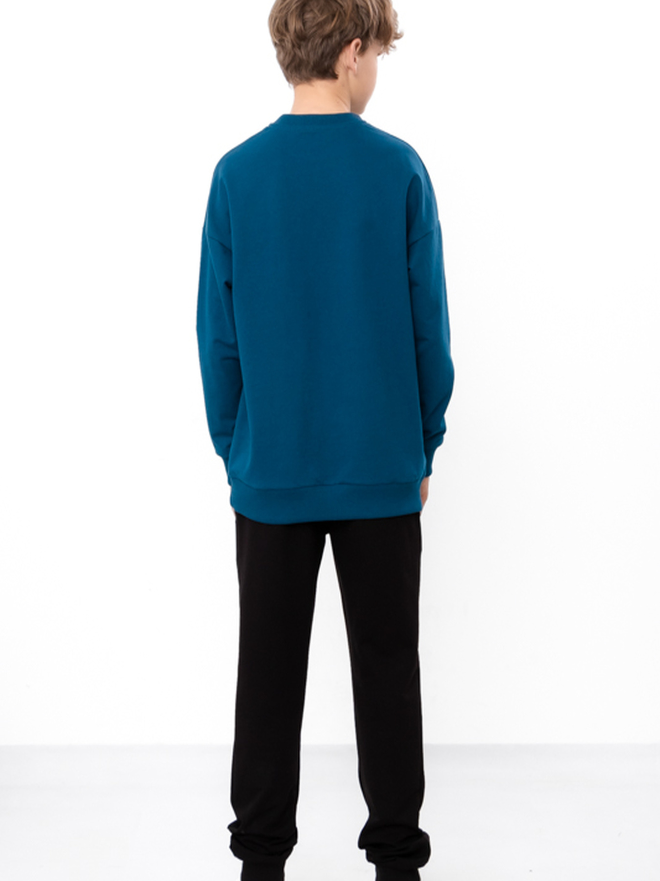 Спортивний костюм для хлопчика-підлітка з принтом, Смарагдовий​ Носи Своє (6419-057-33-1) модель 6419-057-33-1-sinxo-smaragdovij-strong Фото