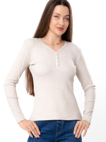 Лонгслів Носи своє модель 8454-088-svtlo-bezhevij Фото