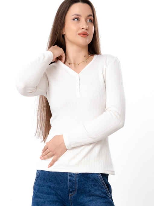 Лонгслів Носи своє модель 8454-088-svtlo-molochnij Фото