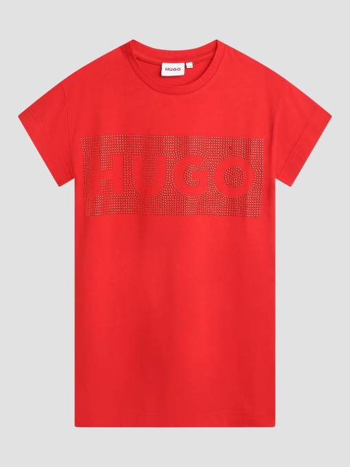 Сукня-футболка HUGO Kids модель G00084;990 Фото