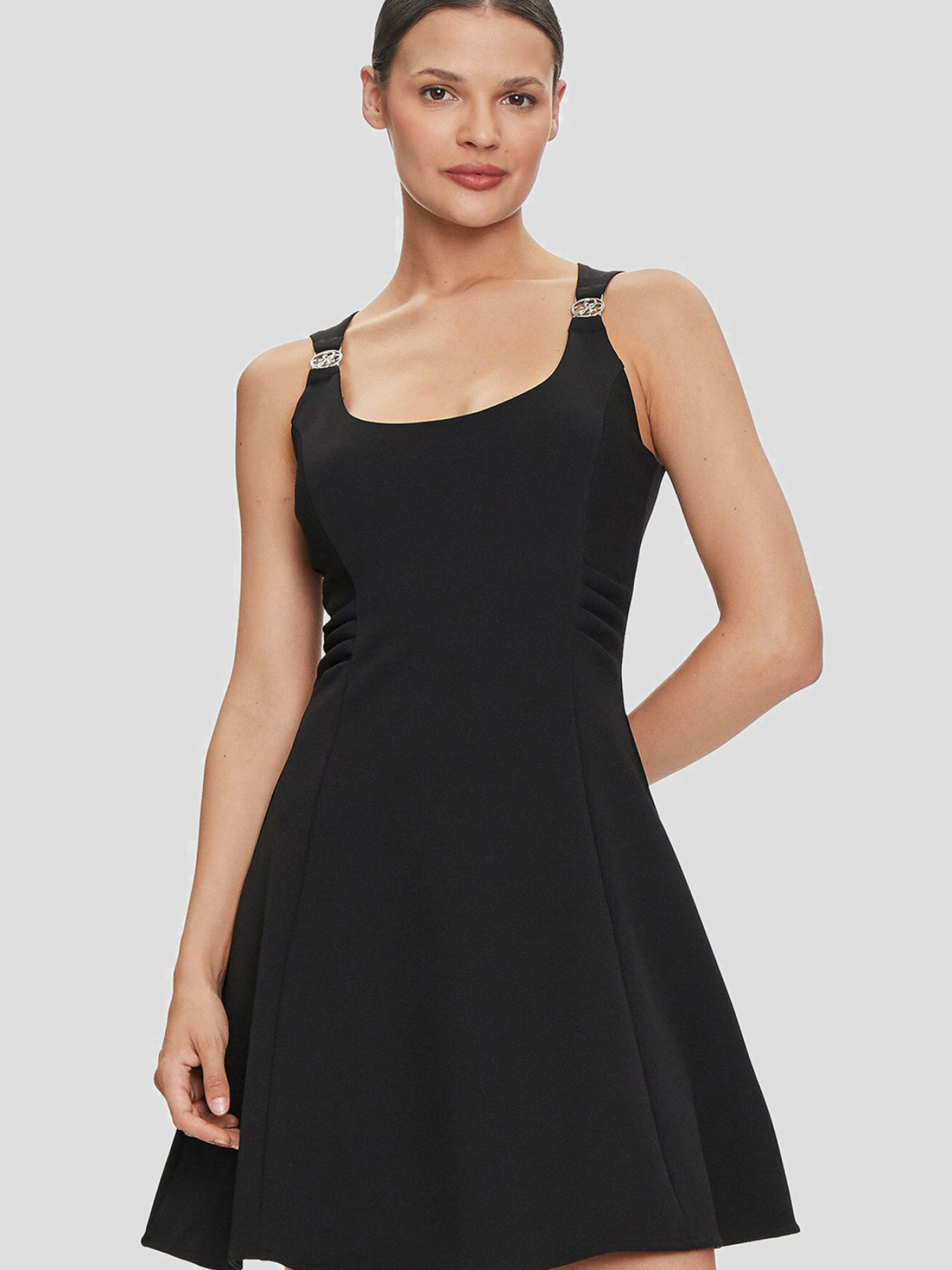 Сукні GUESS модель W4YK24.KCBO2;JBLK Фото