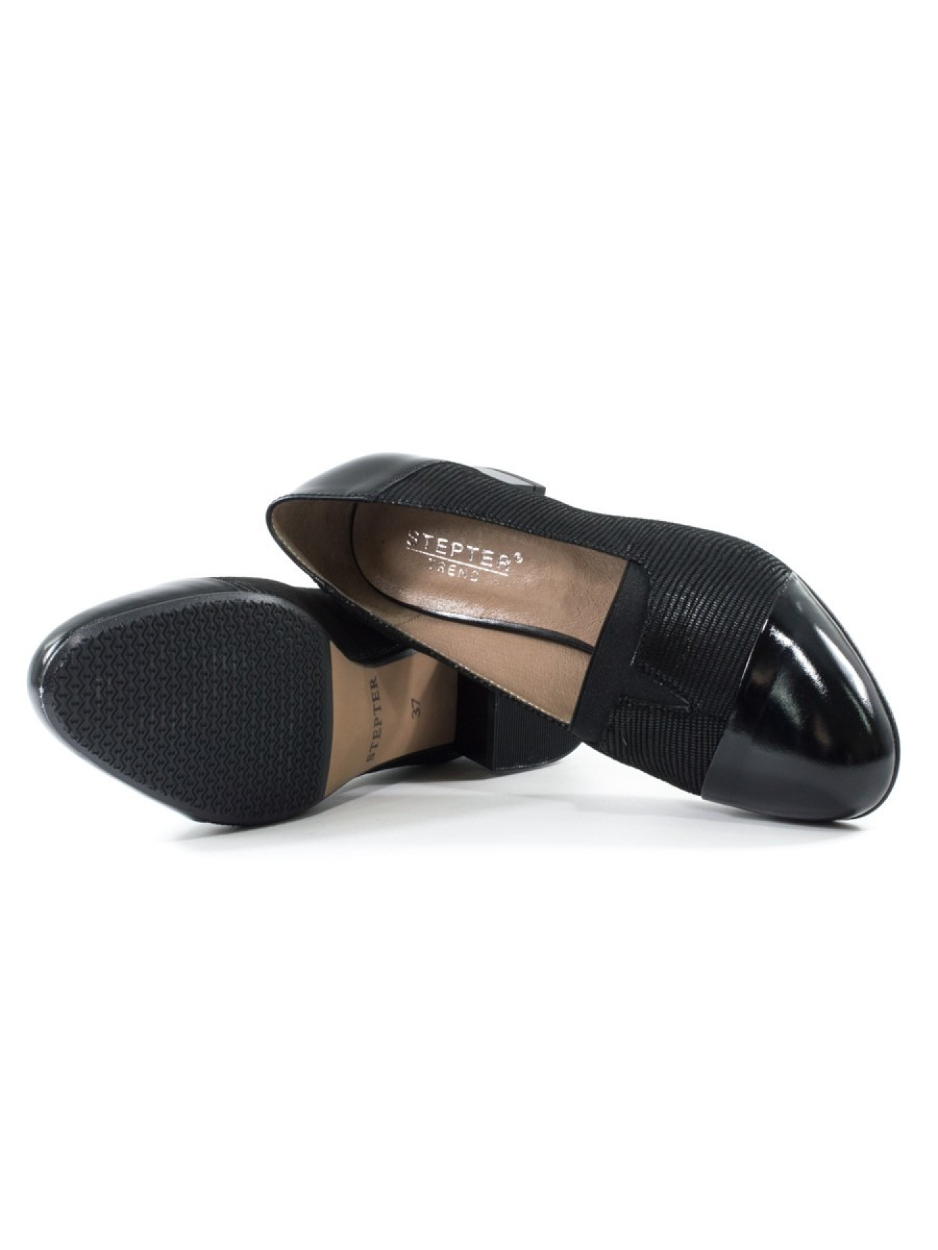 Туфлі на підборах Стептер модель 6891 Чёрные Фото