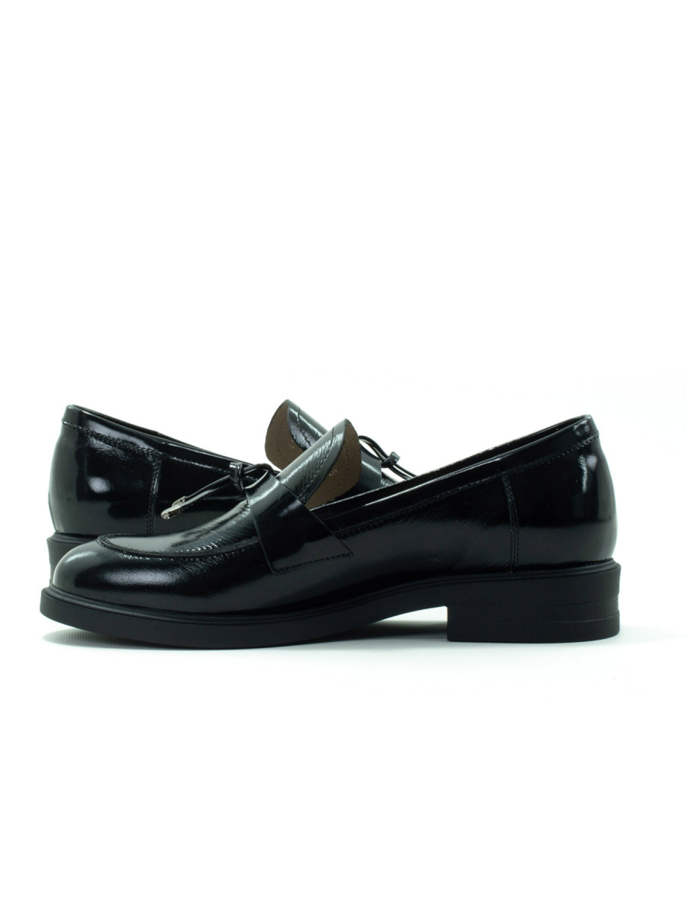Женские лоферы VILANSI V8691 BLACK LAK модель V8691 BLACK LAK Фото