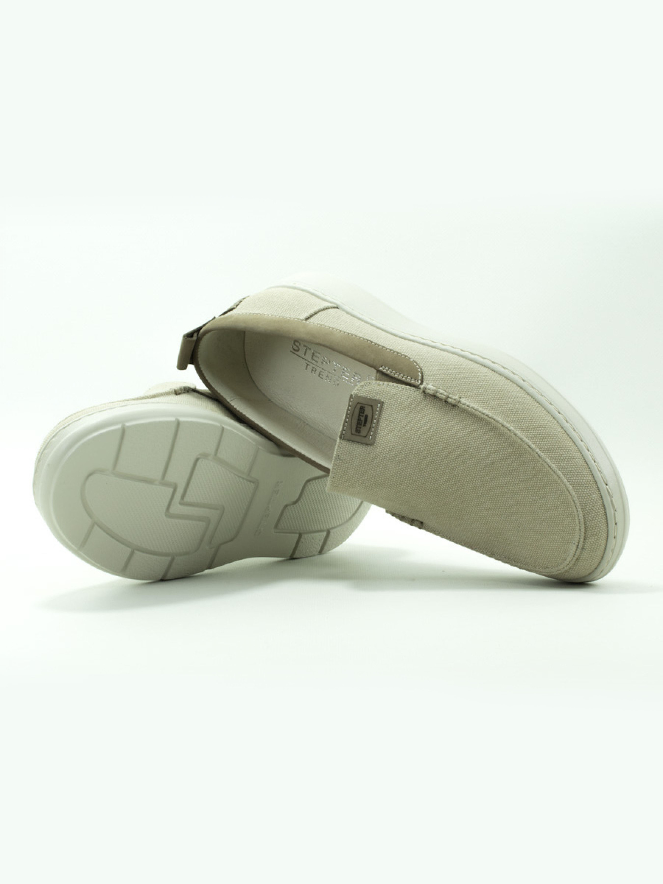 Сліпони та мокасини Стептер модель 8951 Бежевий Фото