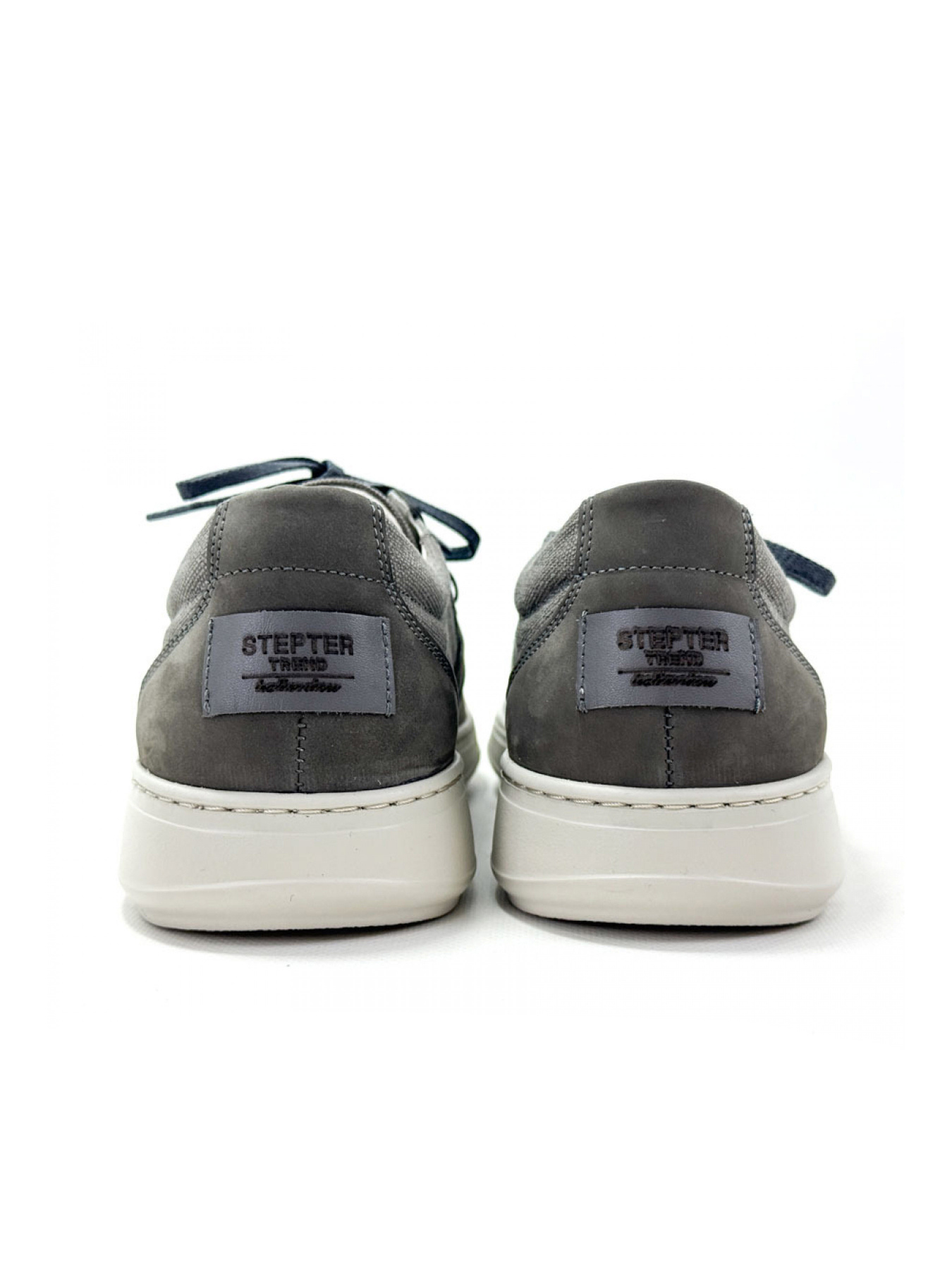Мужские туфли комфорт STEPTER 8452 Серый модель 8452 Сірий Мужские туфли комфорт STEPTER 8452 Серый модель 8452 Сірий Фото