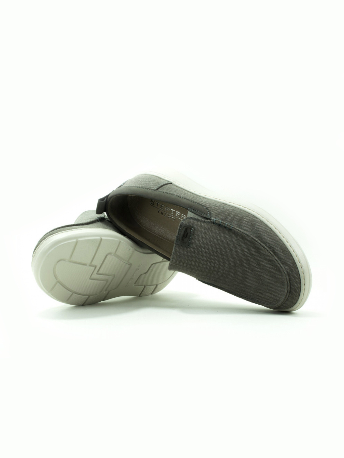 Сліпони та мокасини Стептер модель 8951 Сірий Фото