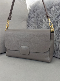 Стильная сумка Minimal Accent с декоративной кнопкой-пряжкой модель 350013-1 Фото