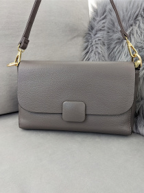 Стильная сумка Minimal Accent с декоративной кнопкой-пряжкой модель 350013-1 Фото