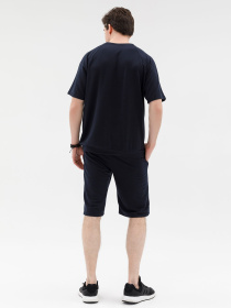 Повсякденний костюм ISSA Plus модель GN-425_blue Повсякденний костюм ISSA Plus модель GN-425_blue Фото