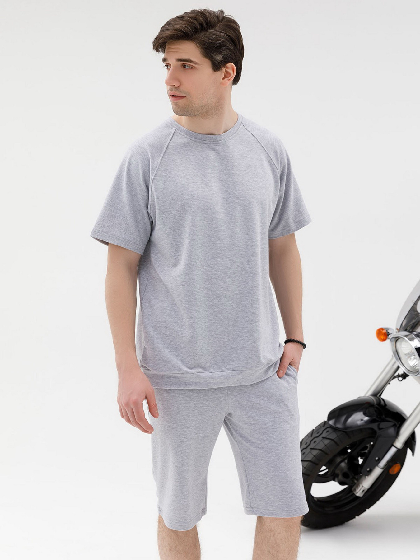 Костюм ISSA Plus модель GN-425_lightgray Фото