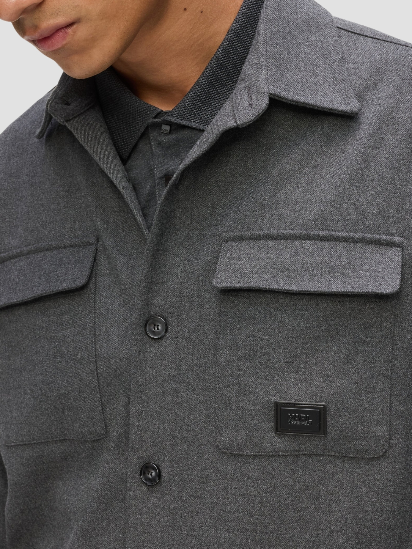 Куртка-сорочка Karl Lagerfeld модель 554566.605980;941 Фото