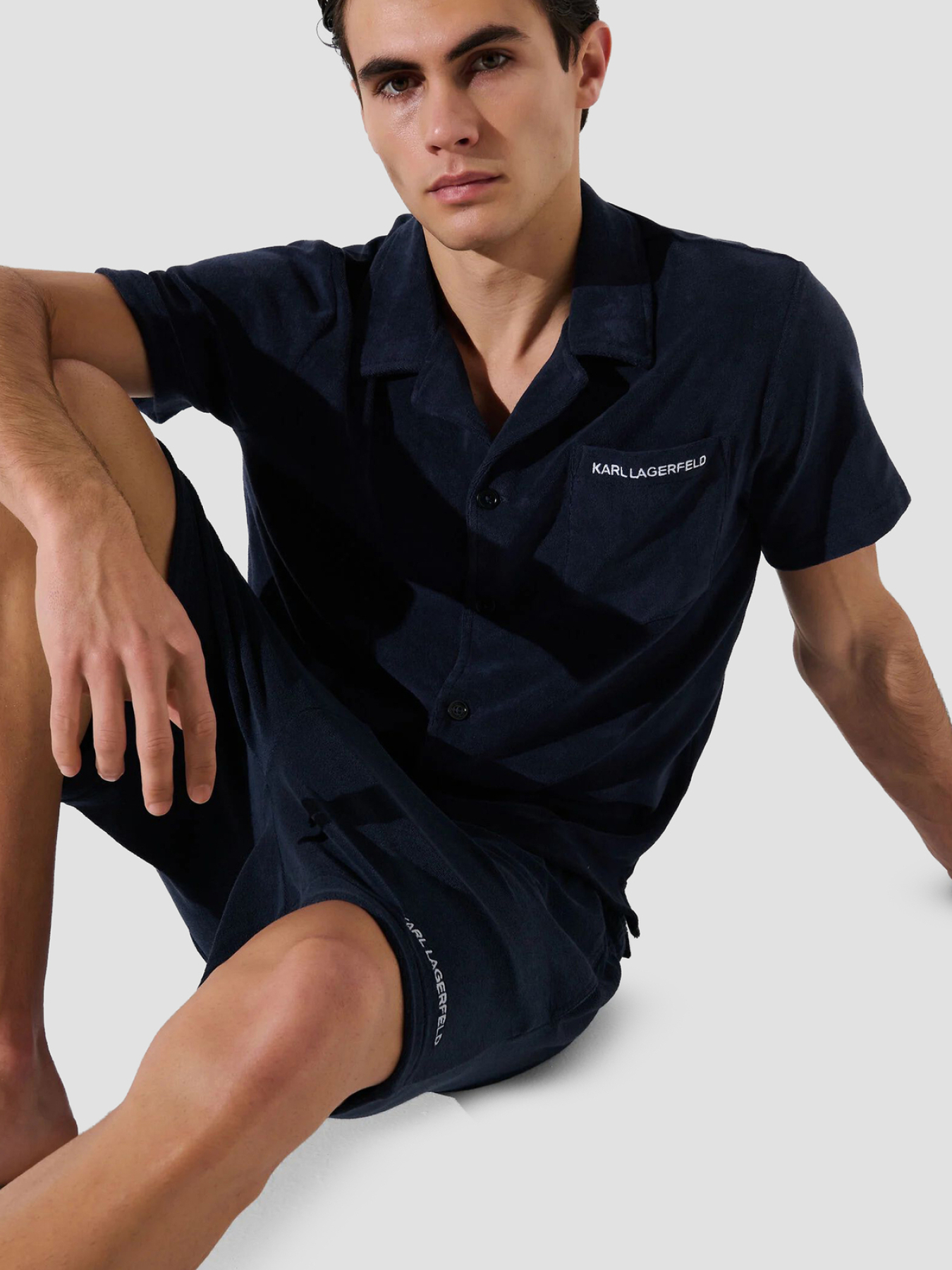 Сорочка повсякденна Karl Lagerfeld модель A3M46005;1WN Фото