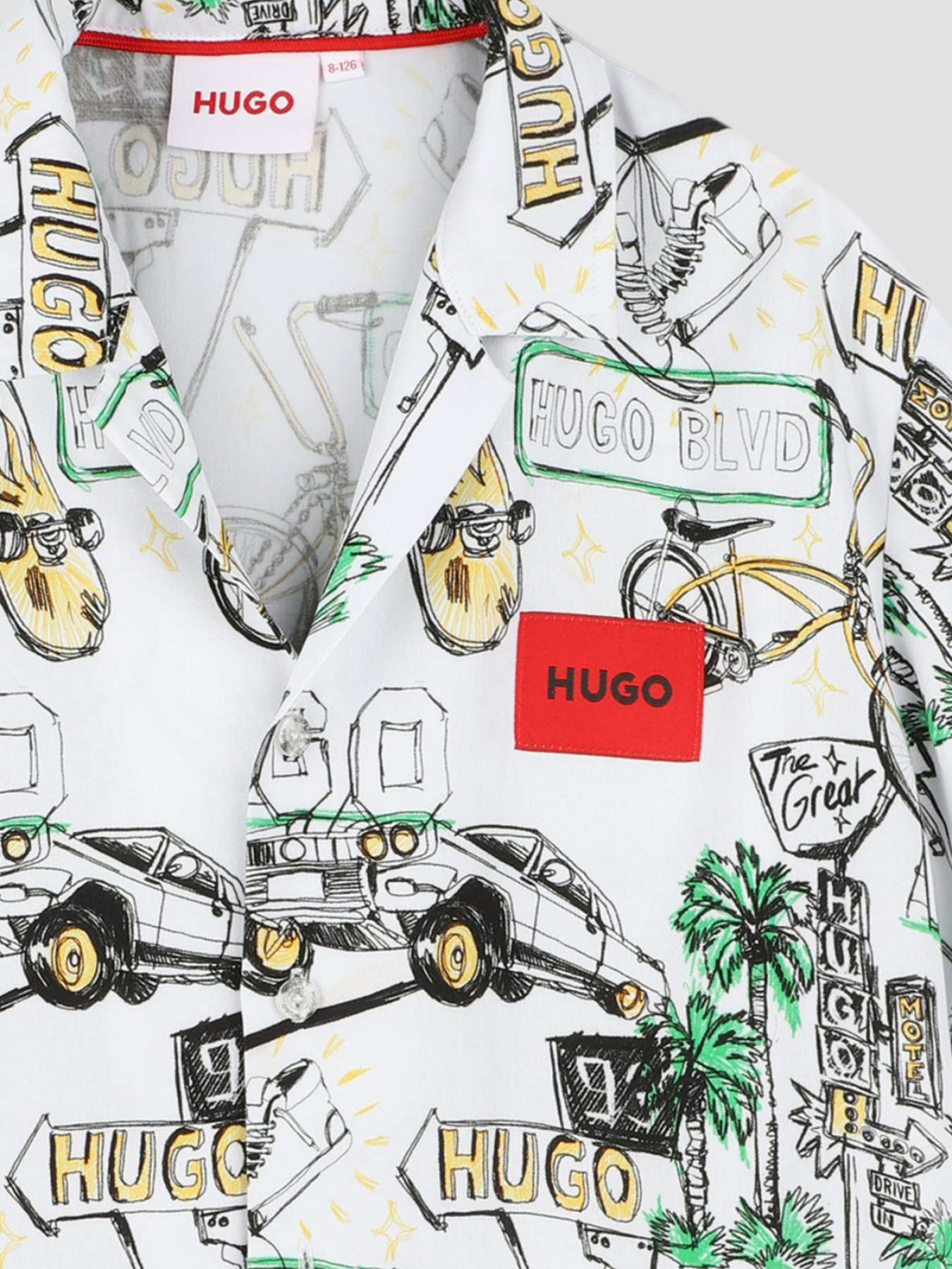 Рубашка HUGO Kids модель G00347;10P Фото