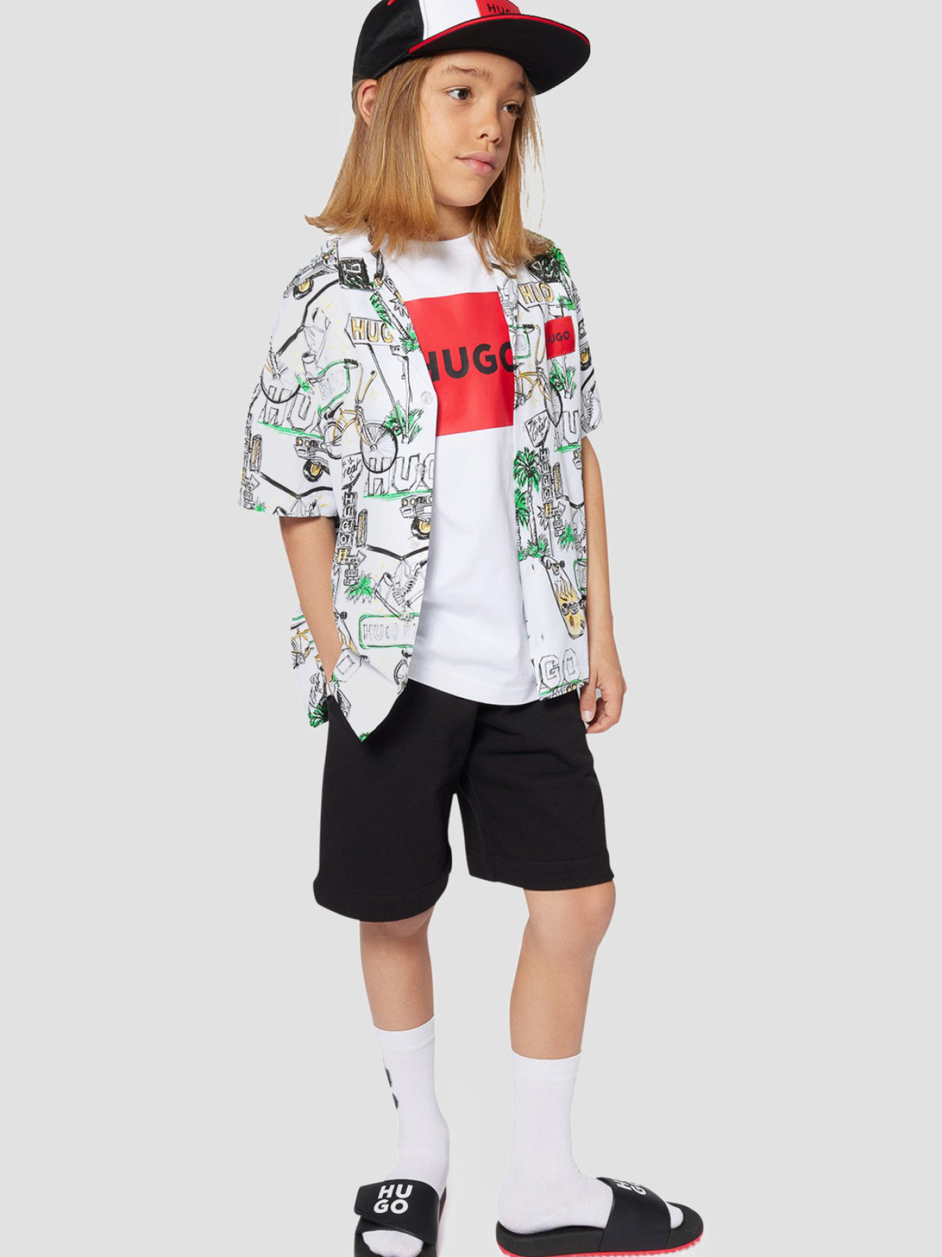 Рубашка HUGO Kids модель G00347;10P Фото