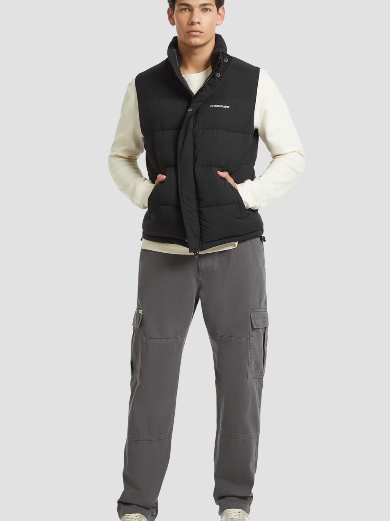 Куртки та дублянки Guess Jeans модель M4BN47.WGII2;JBLK Фото