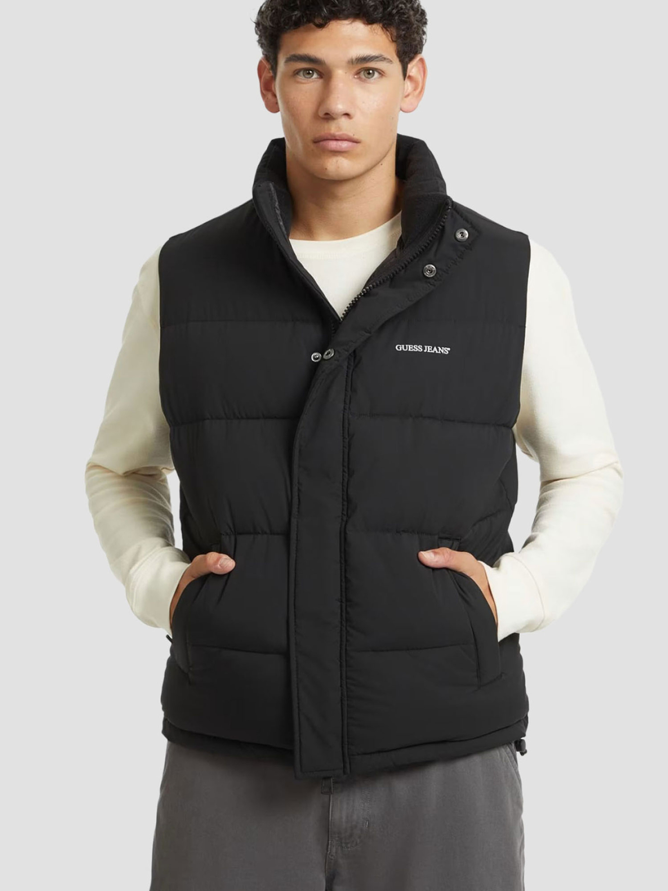 Куртки та дублянки Guess Jeans модель M4BN47.WGII2;JBLK Фото