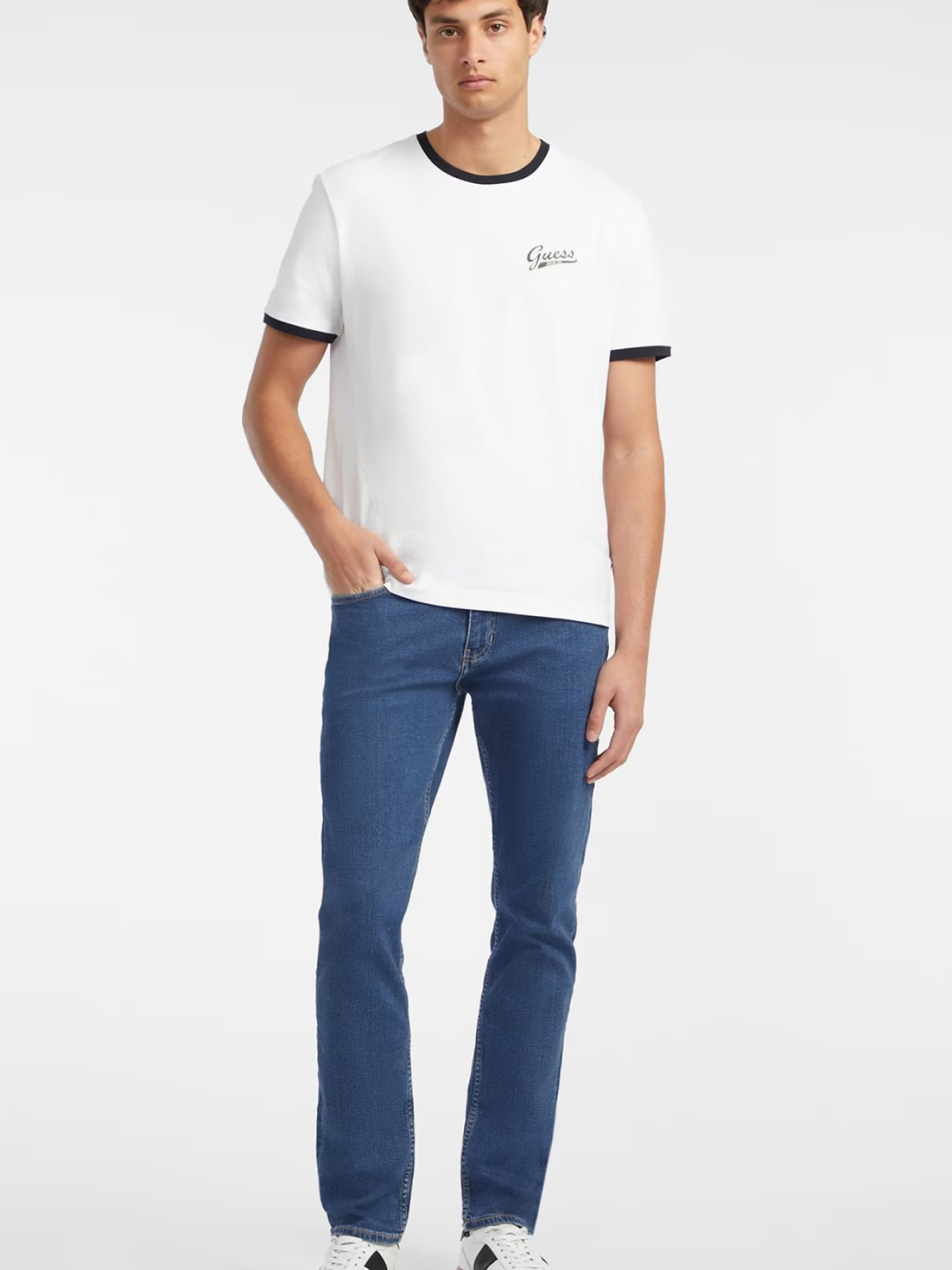 Прямі джинси Guess Jeans модель M4YA1C.D5DM2;VARM Фото