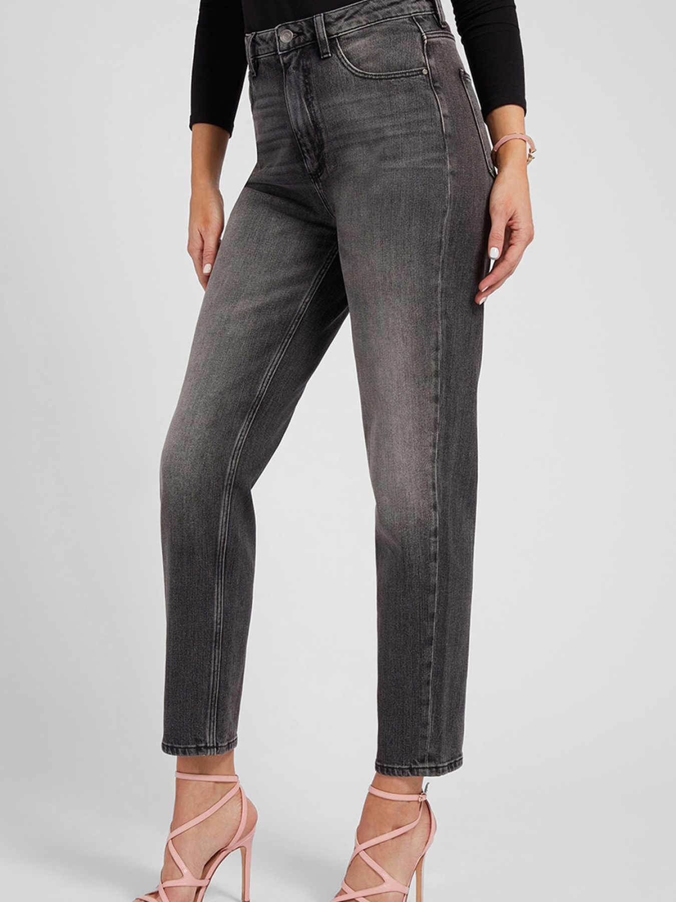 Прямые джинсы GUESS модель W2YA21.D4QD2;AUGR Прямые джинсы GUESS модель W2YA21.D4QD2;AUGR Фото