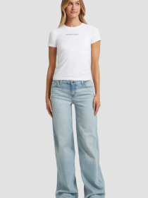 Прямі джинси Guess Jeans модель W4BA0Y.D5CCA;GJRV Прямі джинси Guess Jeans модель W4BA0Y.D5CCA;GJRV Фото