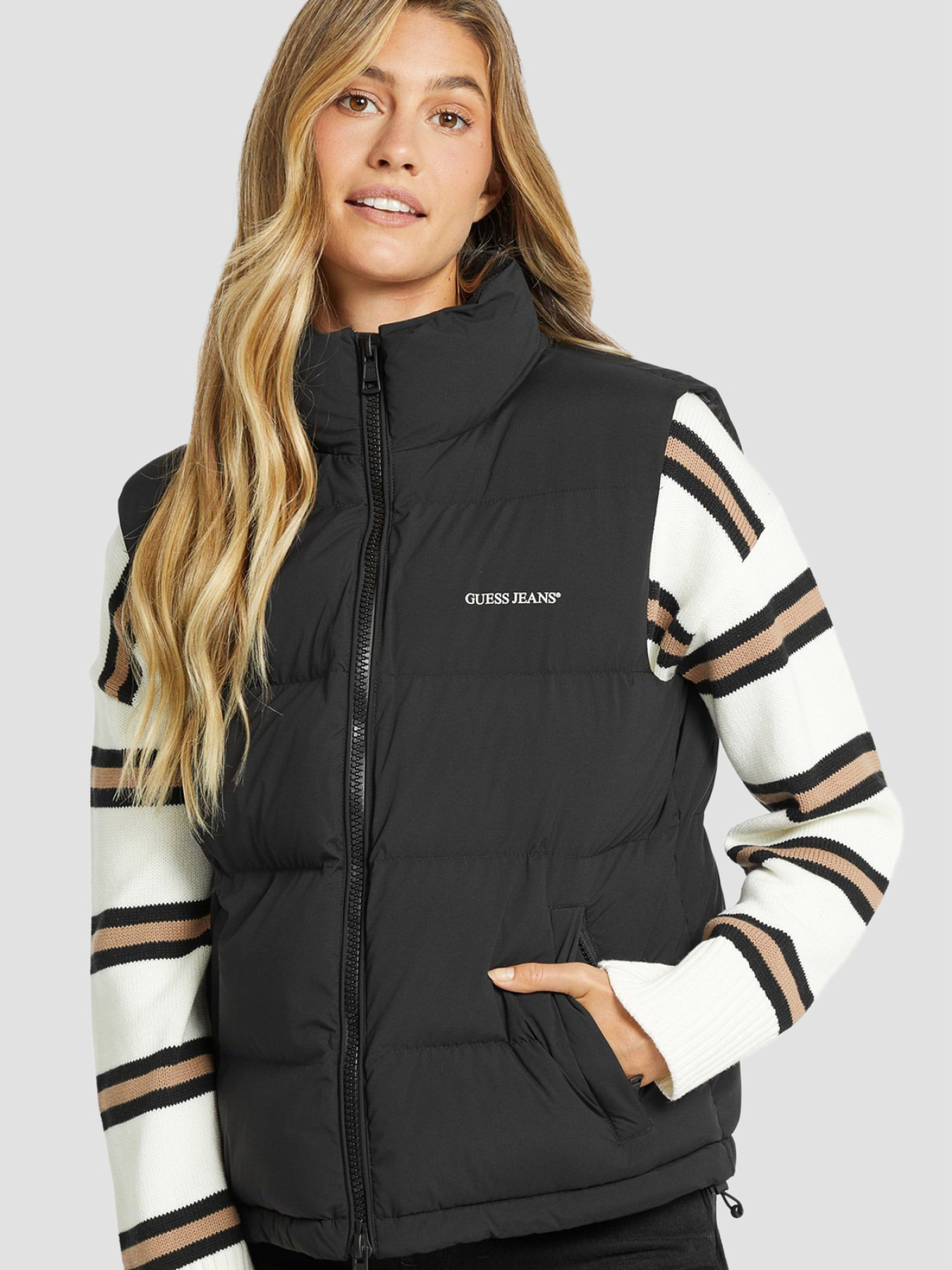 Жилетка Guess Jeans модель W4BN59.WGII2;JBLK Фото