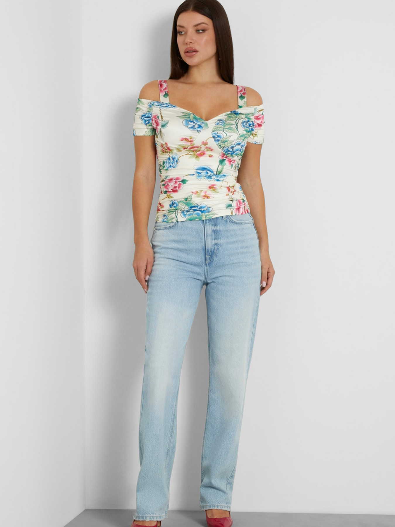 Джинсы GUESS модель W4GA73.D5B66;SEAD Фото