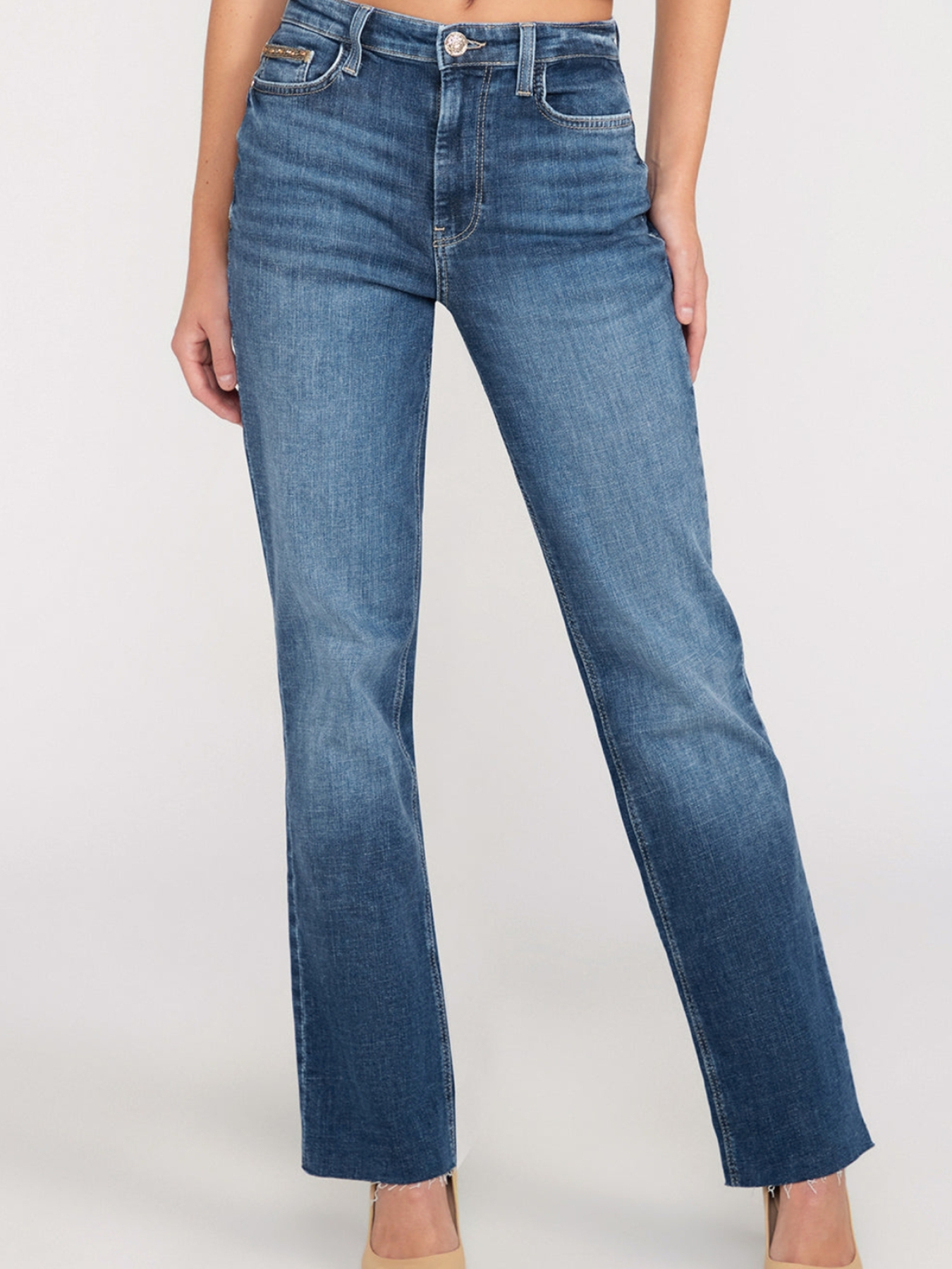 Прямые джинсы GUESS модель W4RA33.D5921;ETSH Прямые джинсы GUESS модель W4RA33.D5921;ETSH Фото