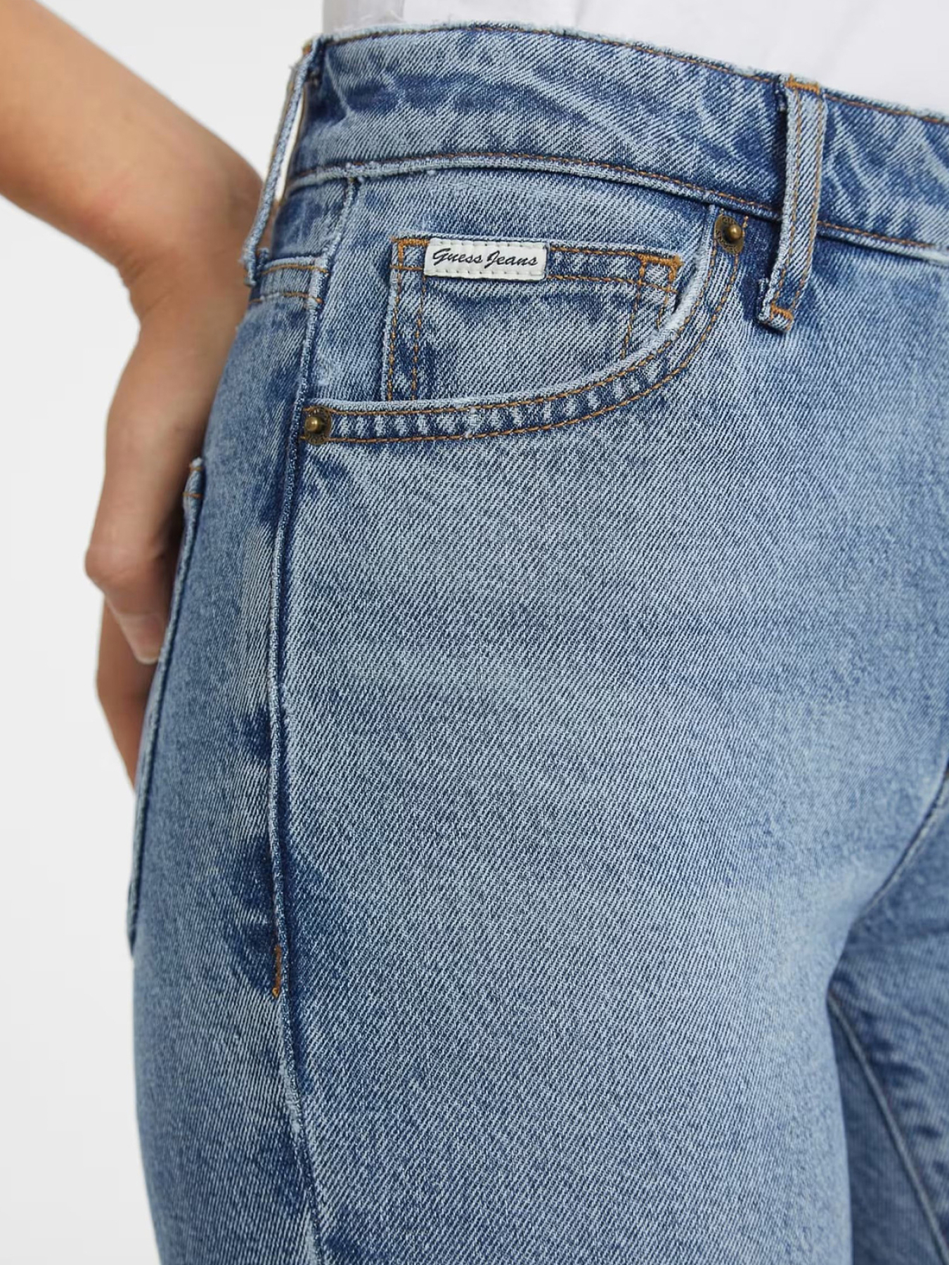 Прямые джинсы Guess Jeans модель W4YA98.D5CC5;GJLV Фото