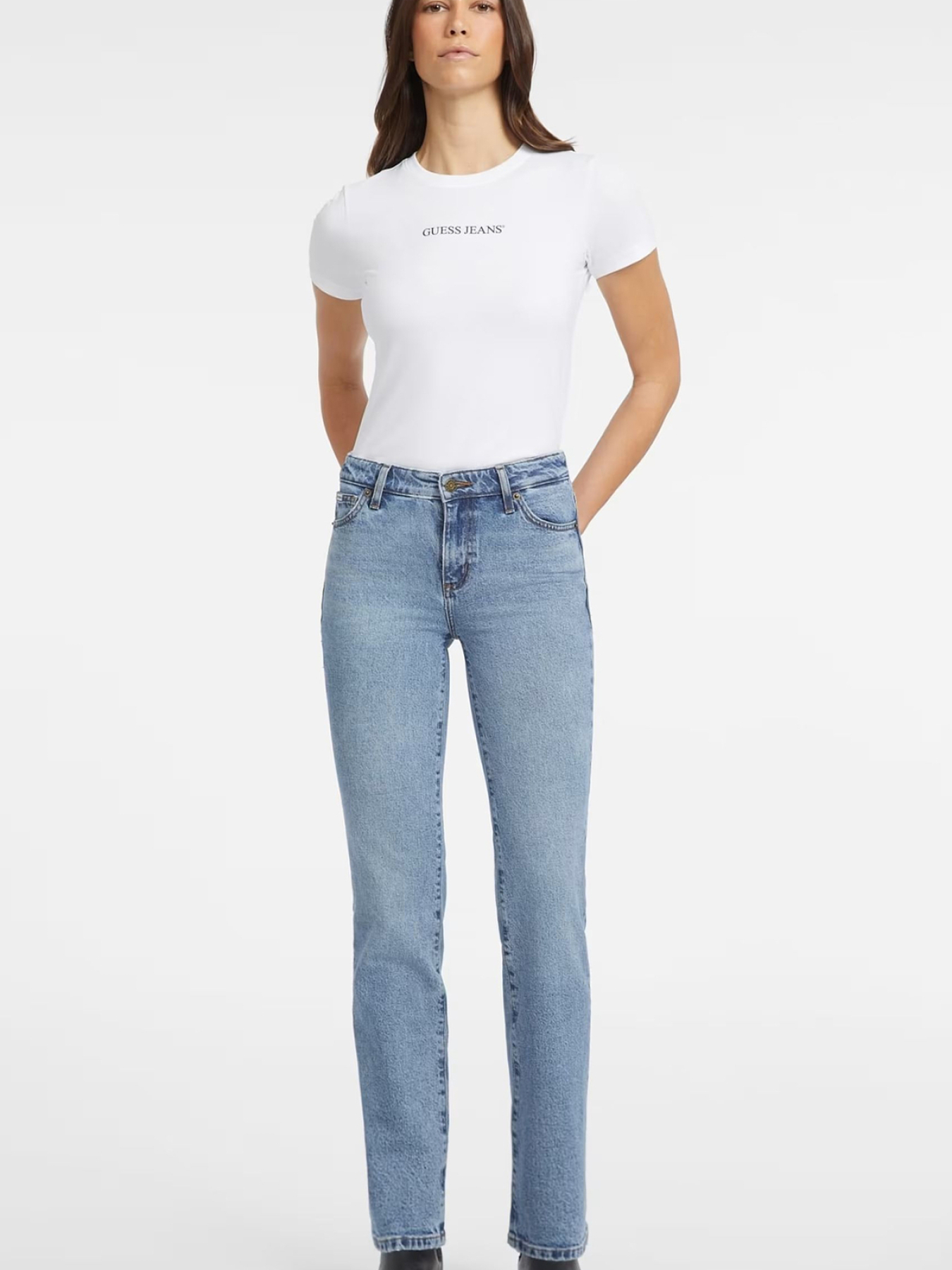 Прямые джинсы Guess Jeans модель W4YA98.D5CC5;GJLV Фото