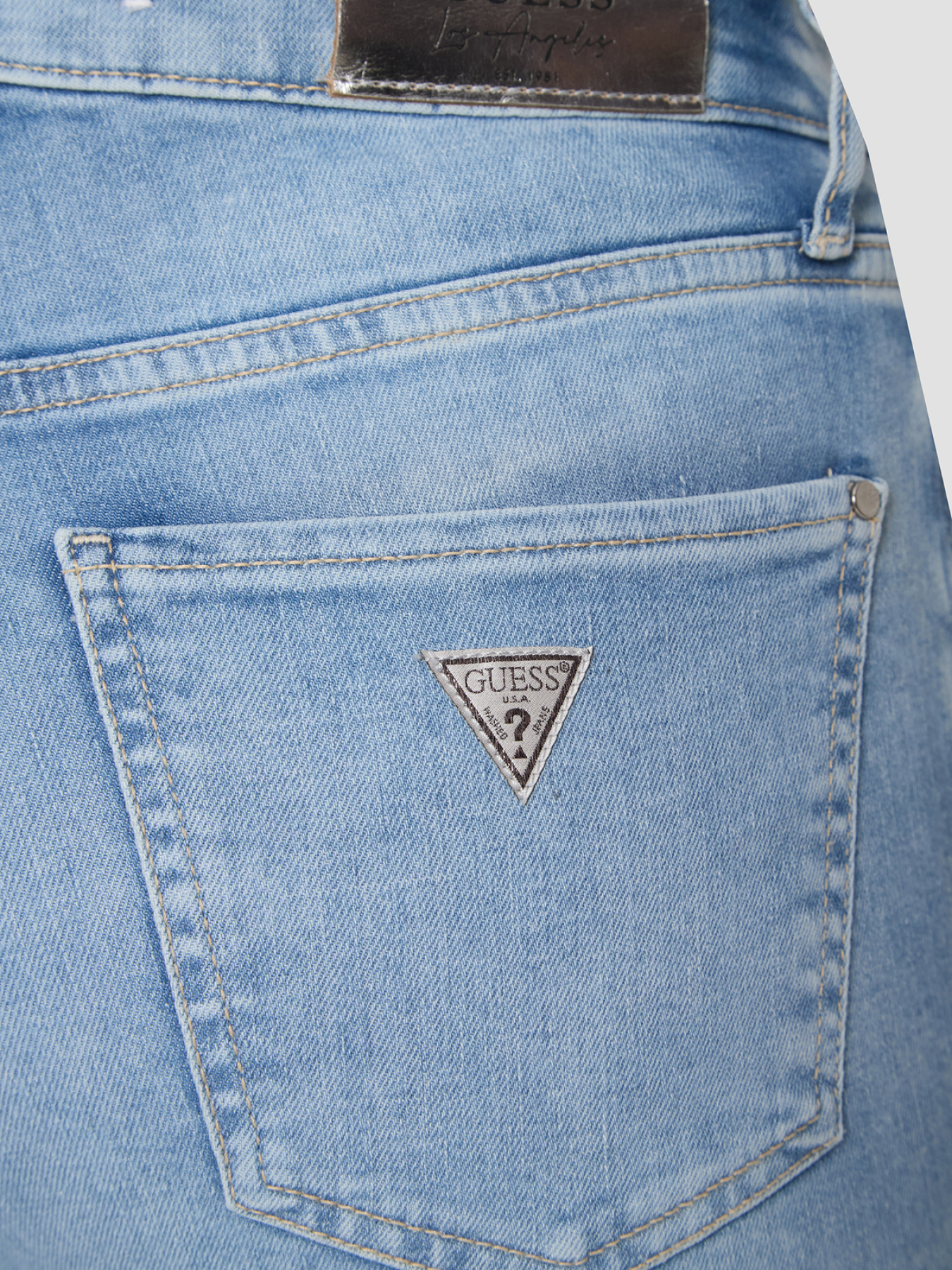 Прямі джинси GUESS модель W5RA0L.D5L71;BELT Фото