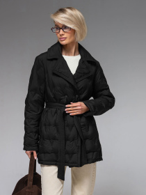 Женская демисезонная куртка ультралегкая весна-осень Viva Wear модель 8900 модель 8900-black Женская демисезонная куртка ультралегкая весна-осень Viva Wear модель 8900 модель 8900-black Фото