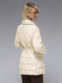 Женская демисезонная куртка ультралегкая весна-осень Viva Wear модель 8900 модель 8900-milky Женская демисезонная куртка ультралегкая весна-осень Viva Wear модель 8900 модель 8900-milky Фото