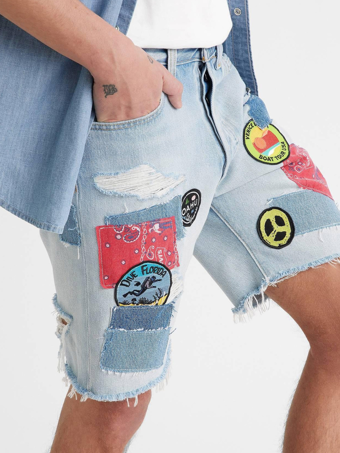 Джинсові шорти Levi's модель 36512;0201 Фото