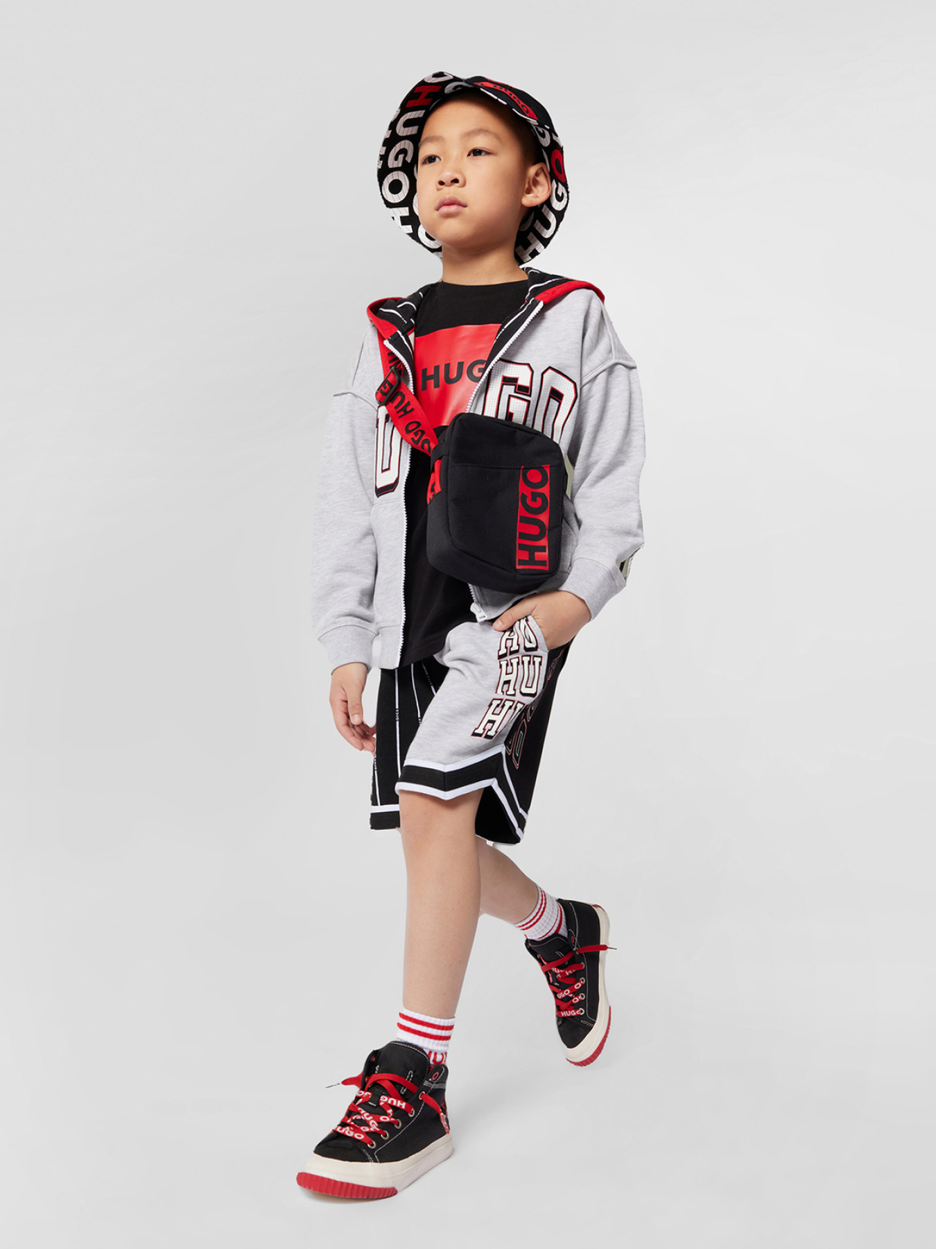 Шорты HUGO Kids модель G00038;M10 Фото