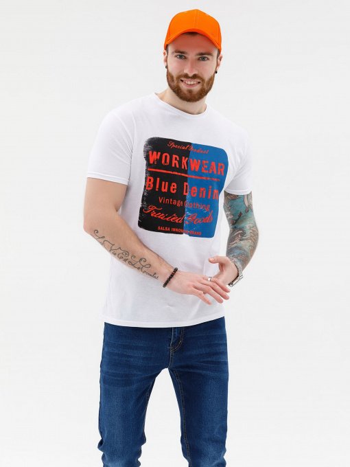 Футболки і поло ISSA Plus модель GN4-20_white Фото