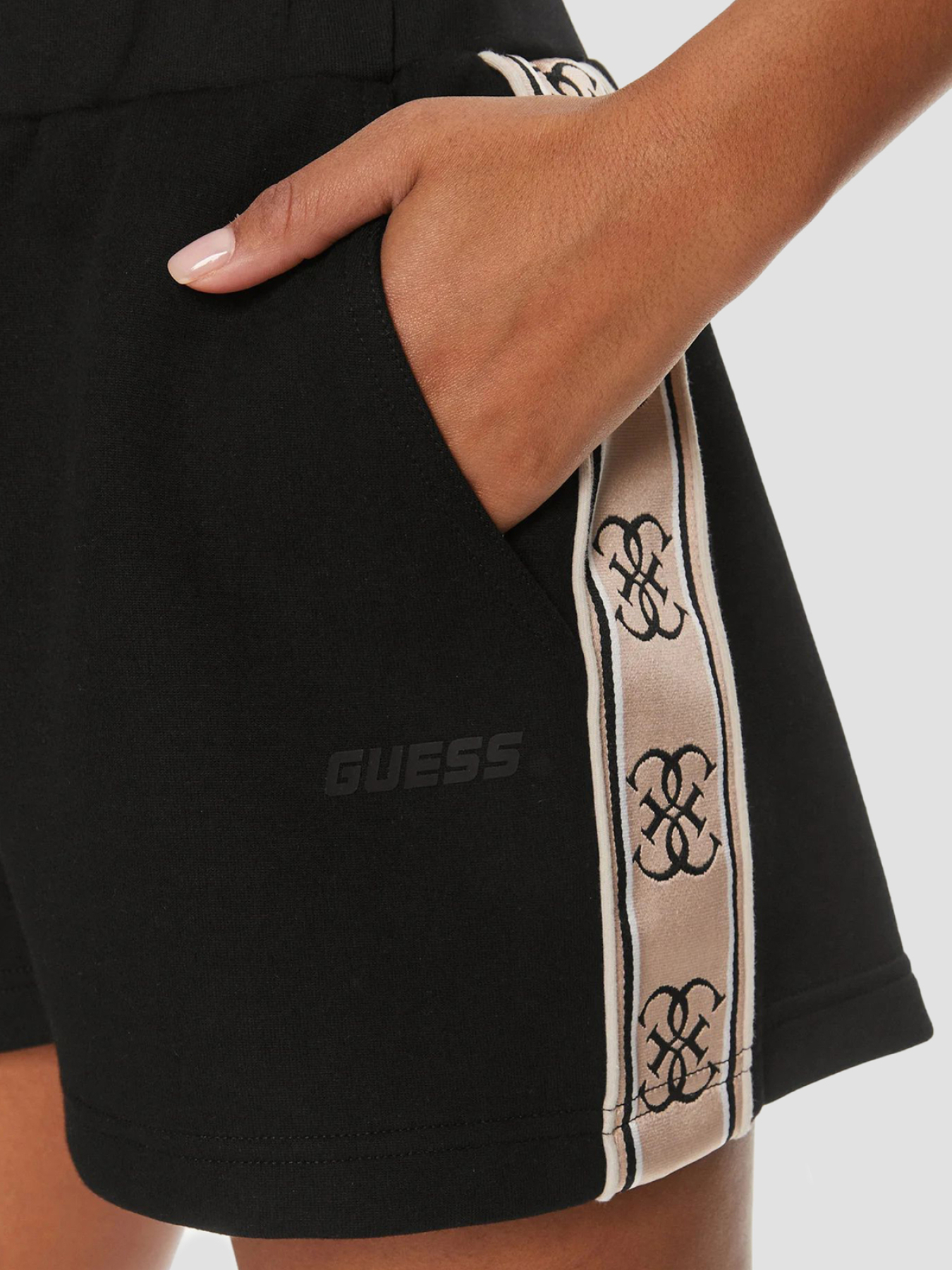 Повсякденні шорти GUESS модель V3GD13.KB3P2;JBLK Фото