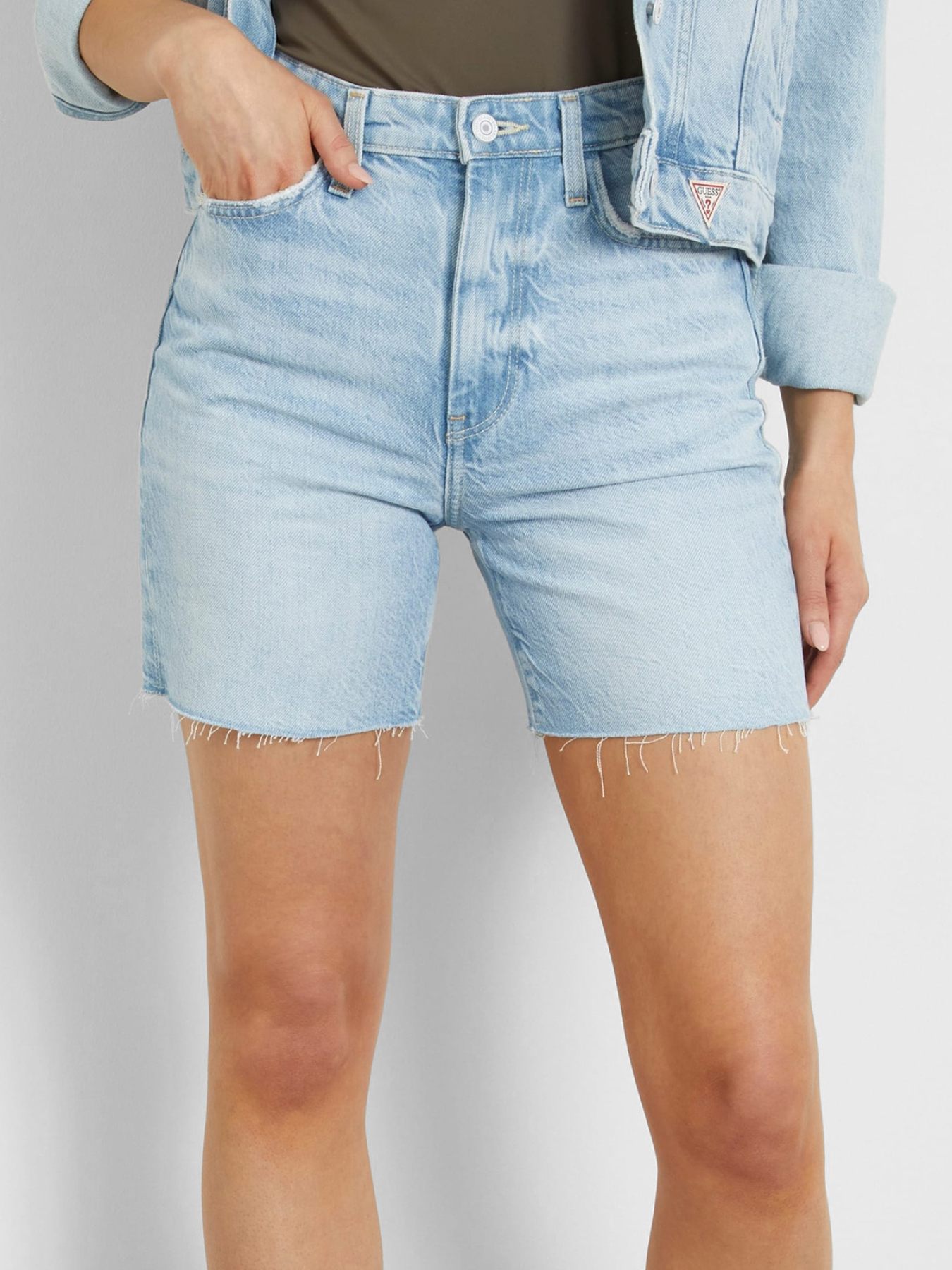 Шорты GUESS модель W4GD47.D5B66;SEAD Фото