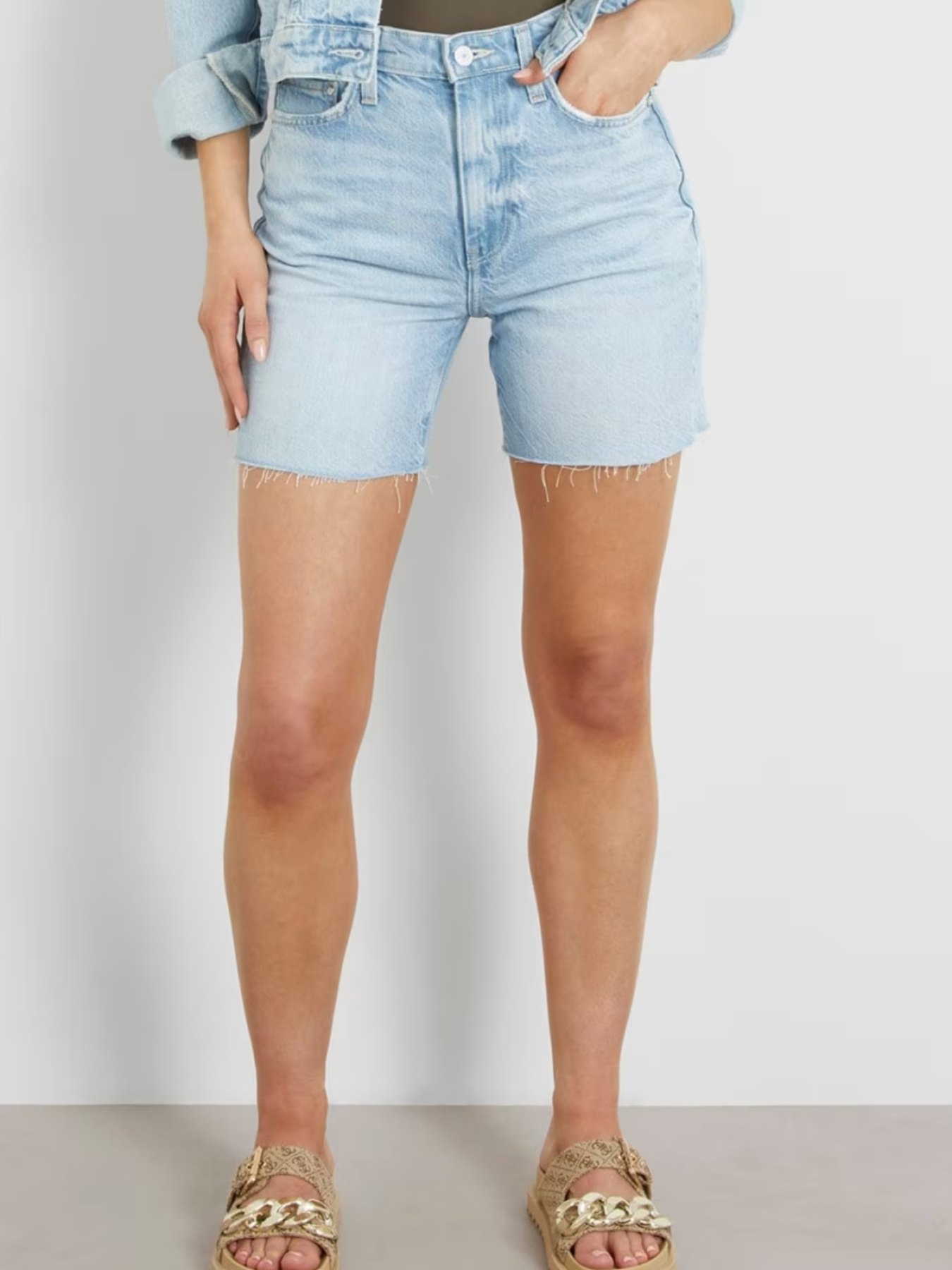 Шорты GUESS модель W4GD47.D5B66;SEAD Фото