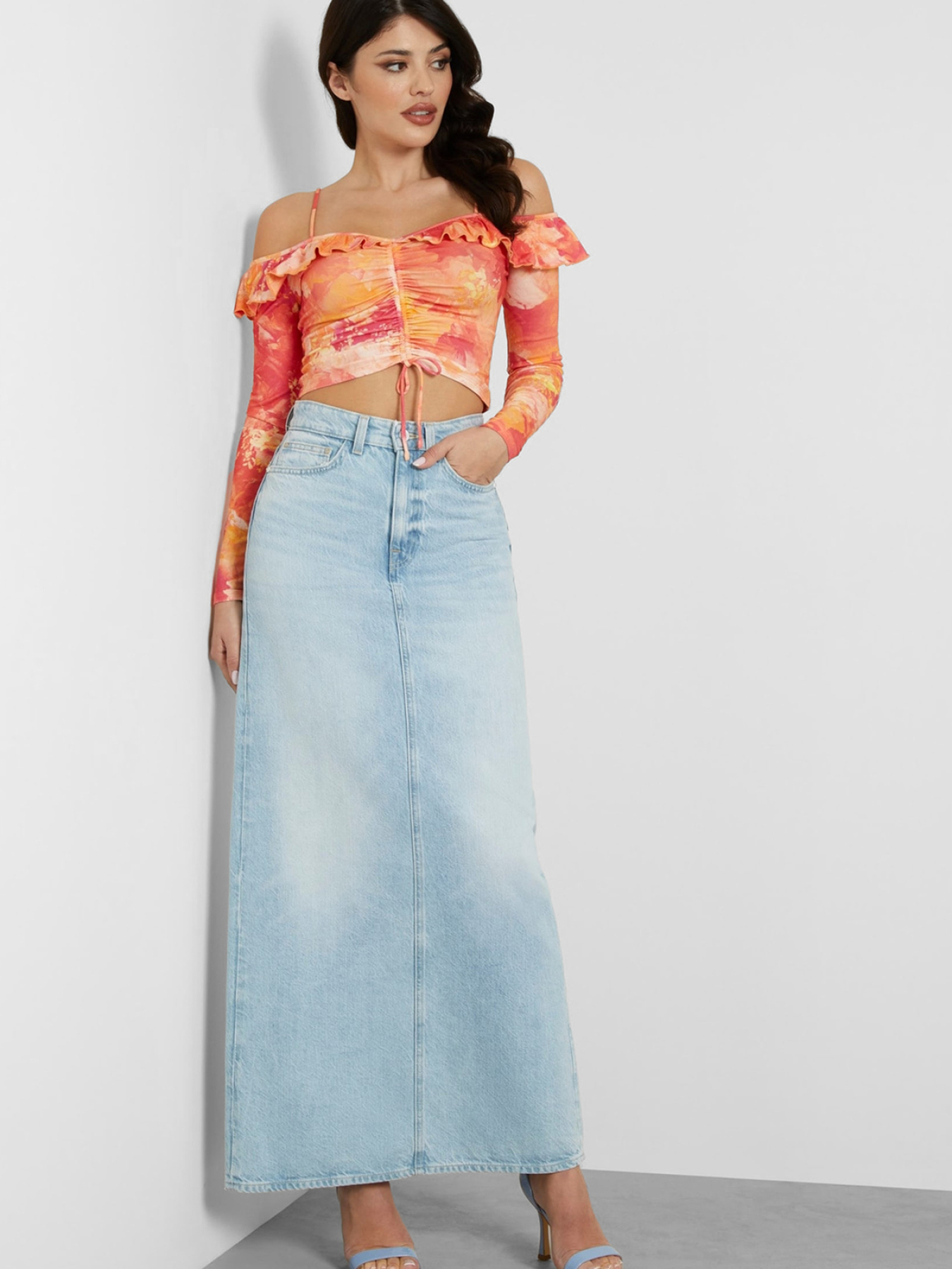 Юбки GUESS модель W4GD53.D5B66;SEAD Фото