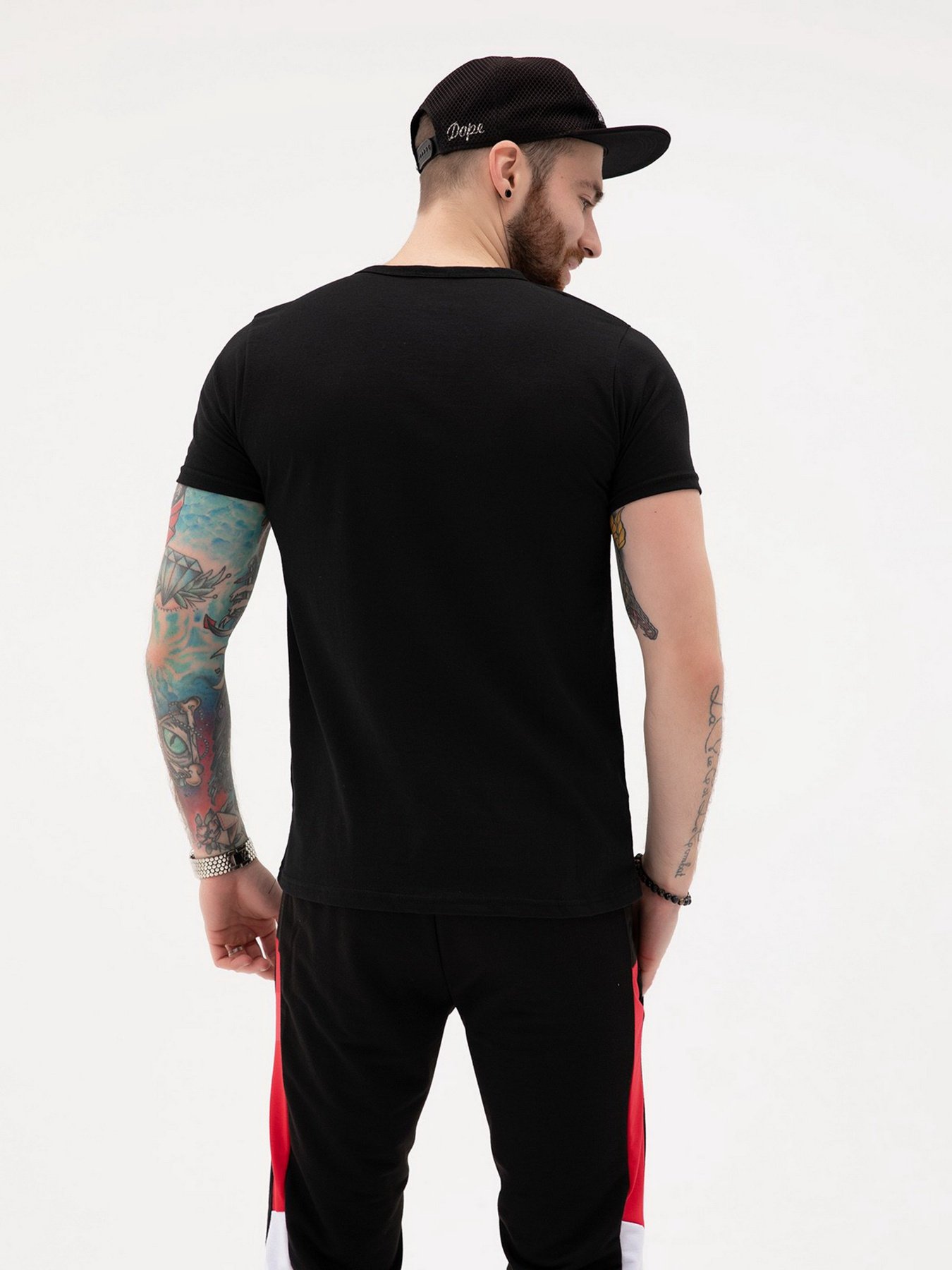 Футболка ISSA Plus модель GN4-08_black Фото