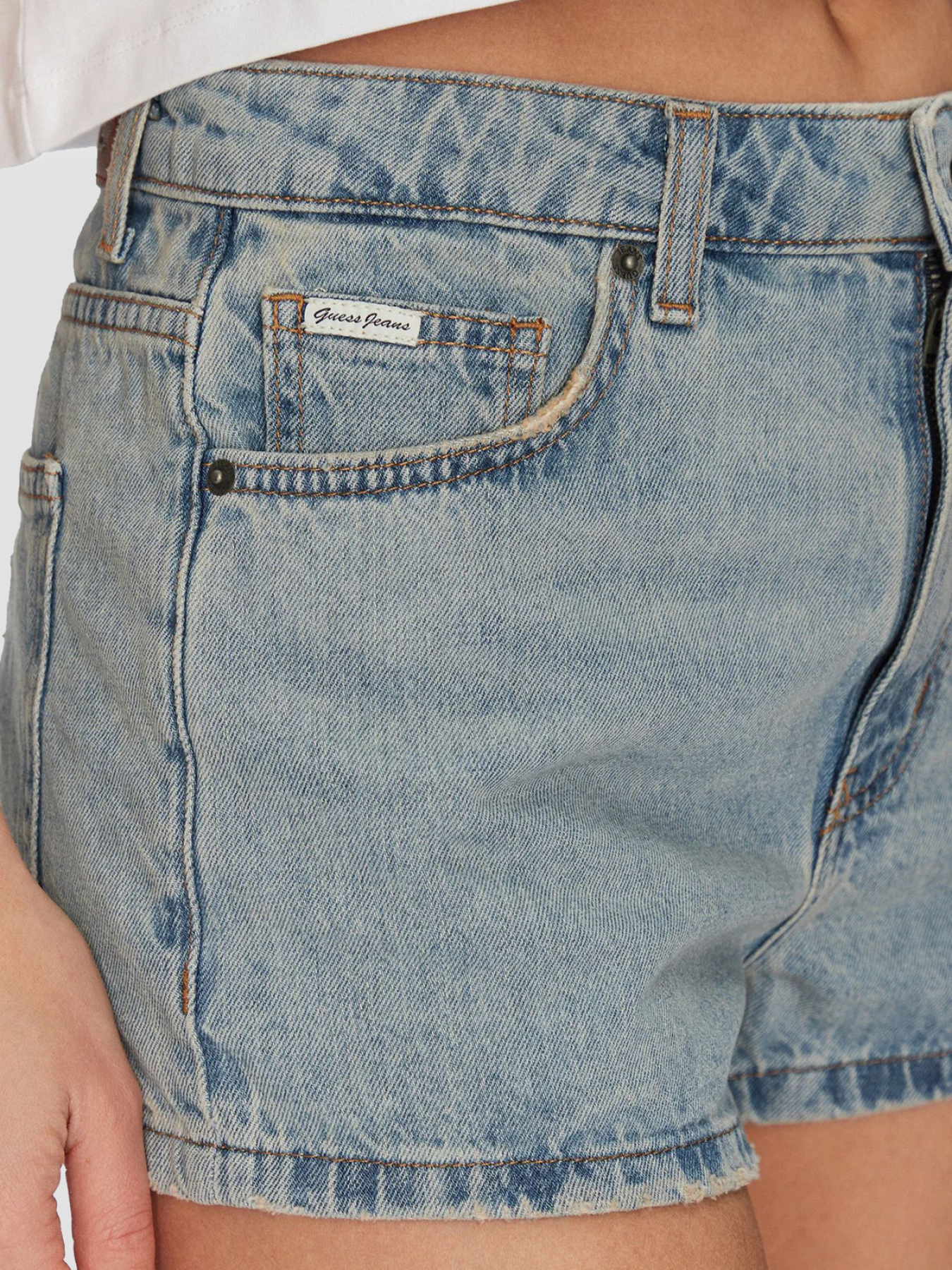 Джинсові шорти Guess Jeans модель W5GD0Y.D5O14;GAL1 Фото