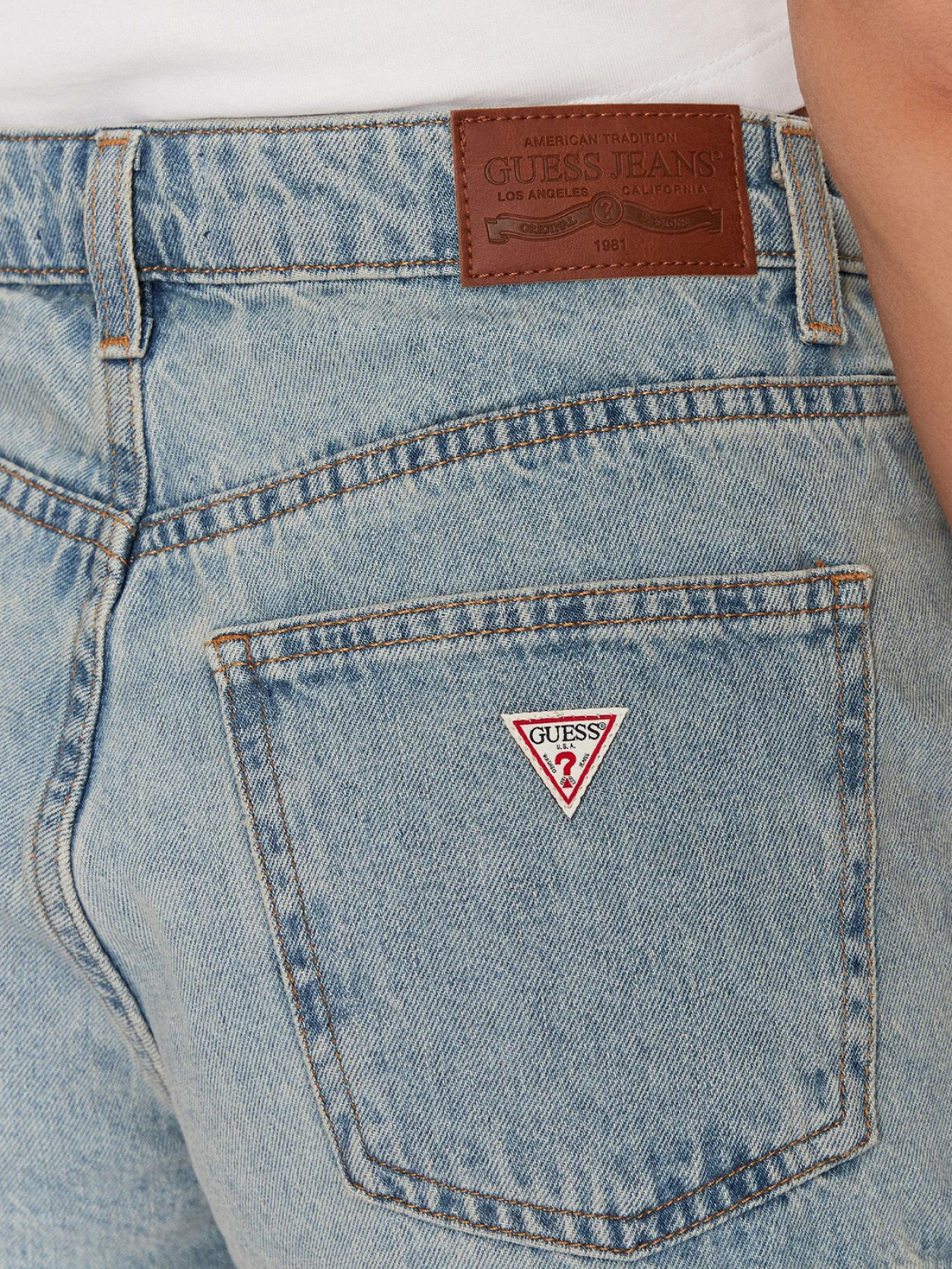 Джинсові шорти Guess Jeans модель W5GD0Y.D5O14;GAL1 Фото