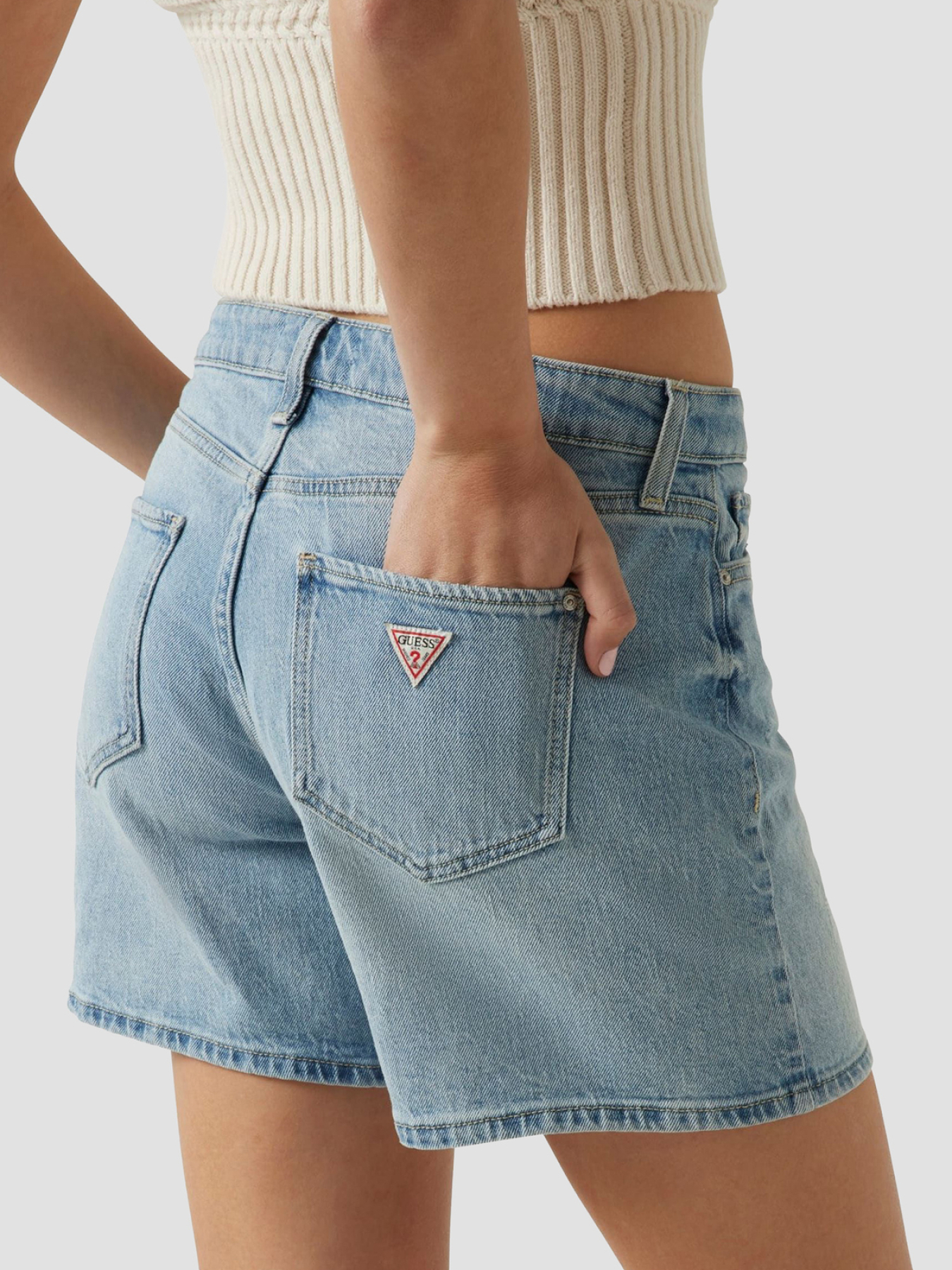 Шорты GUESS модель W5GD1A.D4K30;RSNS Фото