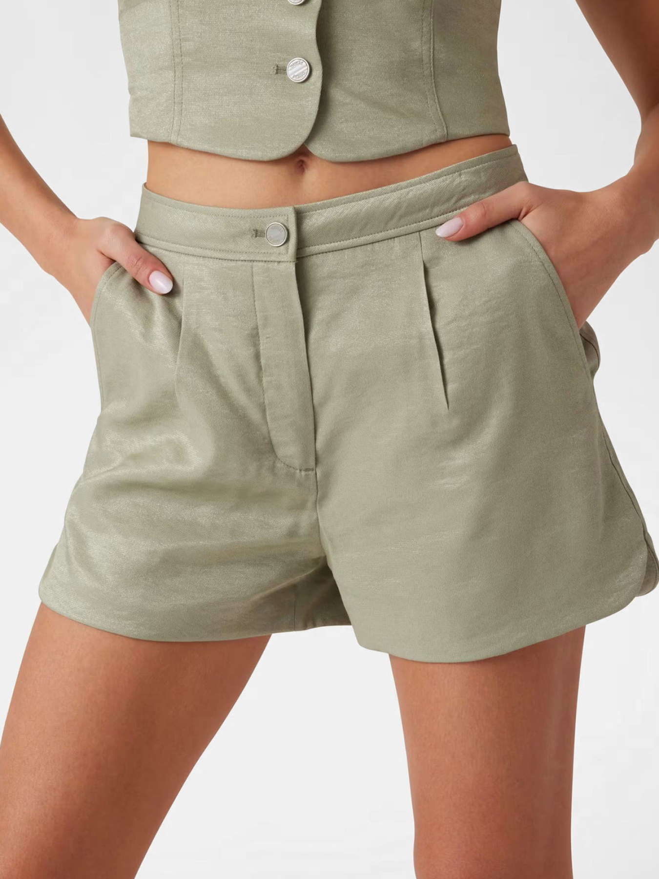 Повсякденні шорти GUESS модель W5GD68.WH5F0;F83S Фото