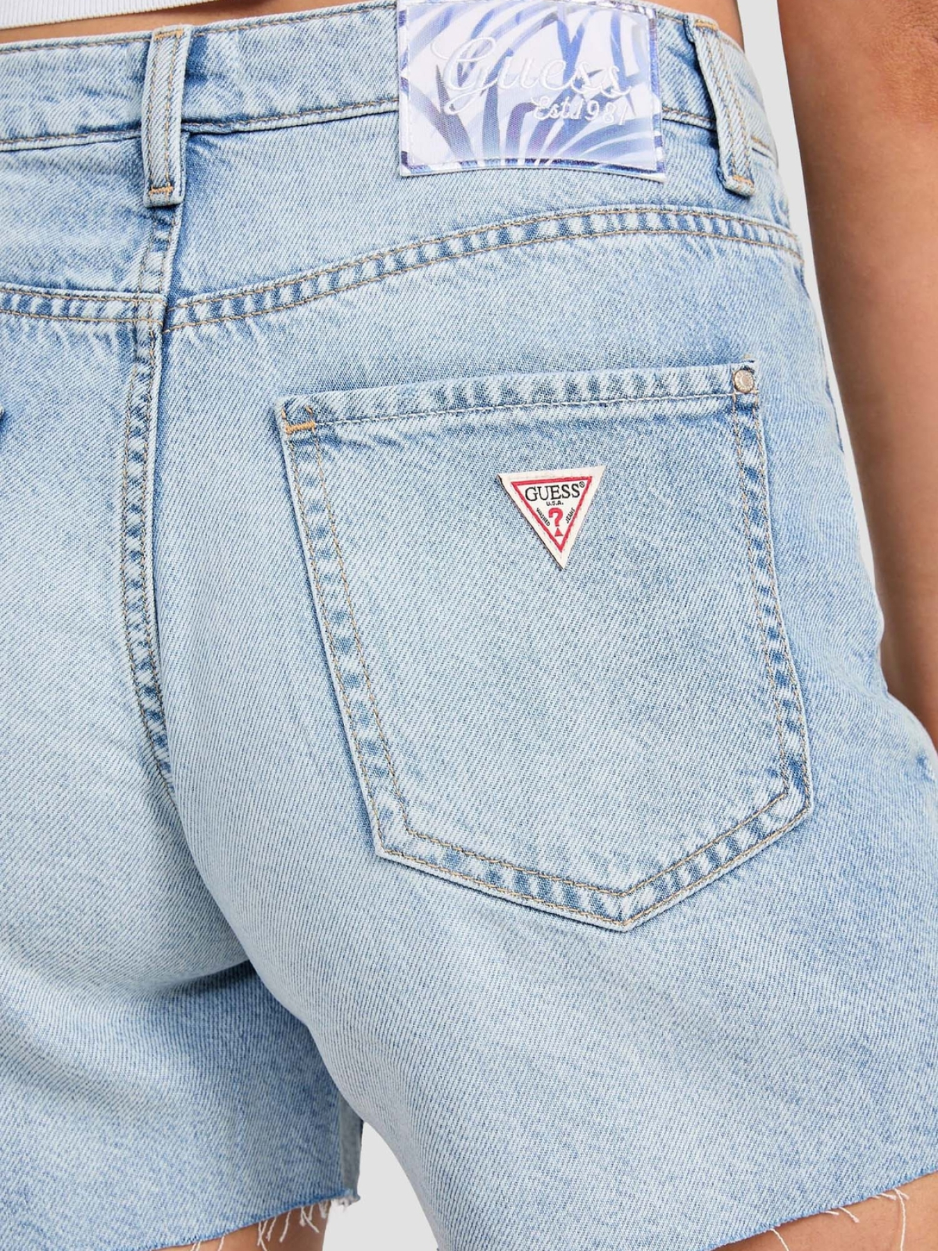 Джинсові шорти GUESS модель W5GD74.D5B96;MRCA Фото