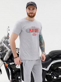 Футболки и поло ISSA Plus модель GN4-14_gray Фото