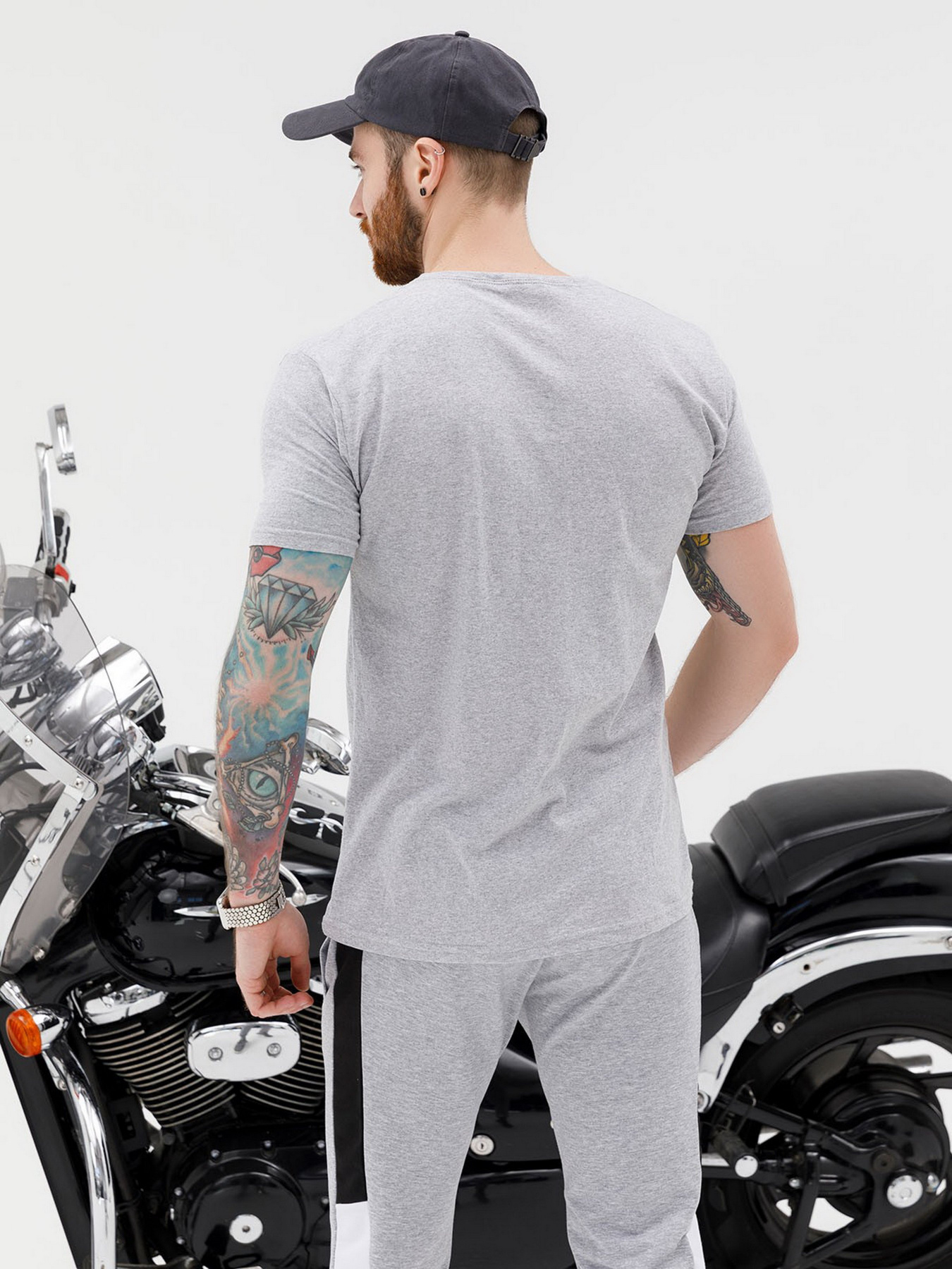 Футболки и поло ISSA Plus модель GN4-14_gray Фото